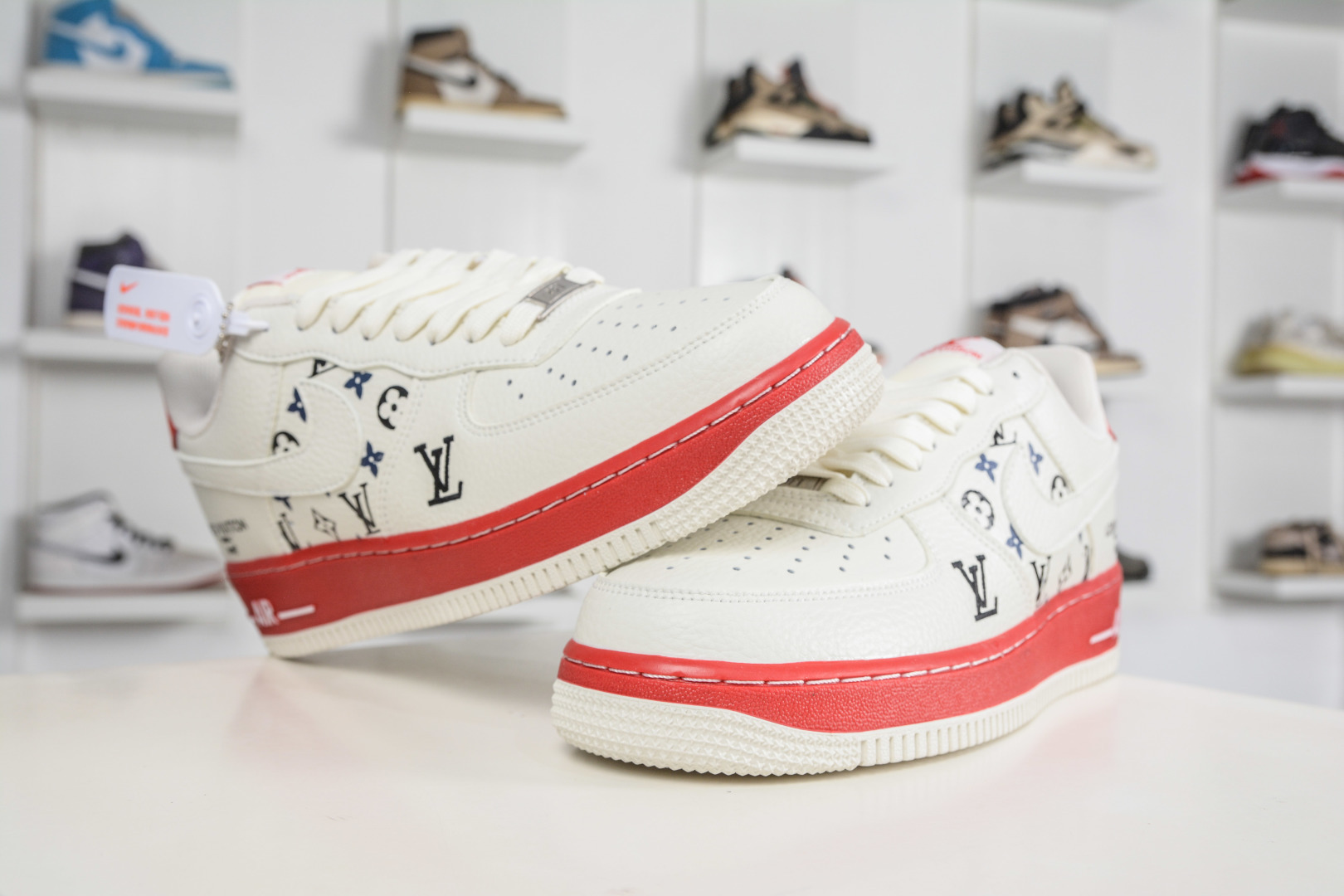 260 Nike Air Force 1 Low 07 x Louis Vuitton LV联名-白嫣红 BQ4212-100-Chinese UA Cheap High Quatity Brand Clothes Bags handbags Sneakers wholesale wholesaler seller from China Factory suppliers Fashion Clothing Shoes best Quality Beautiful Price 260 Nike Air Force 1 Low 07 x Louis Vuitton LV联名-白嫣红 BQ4212-100