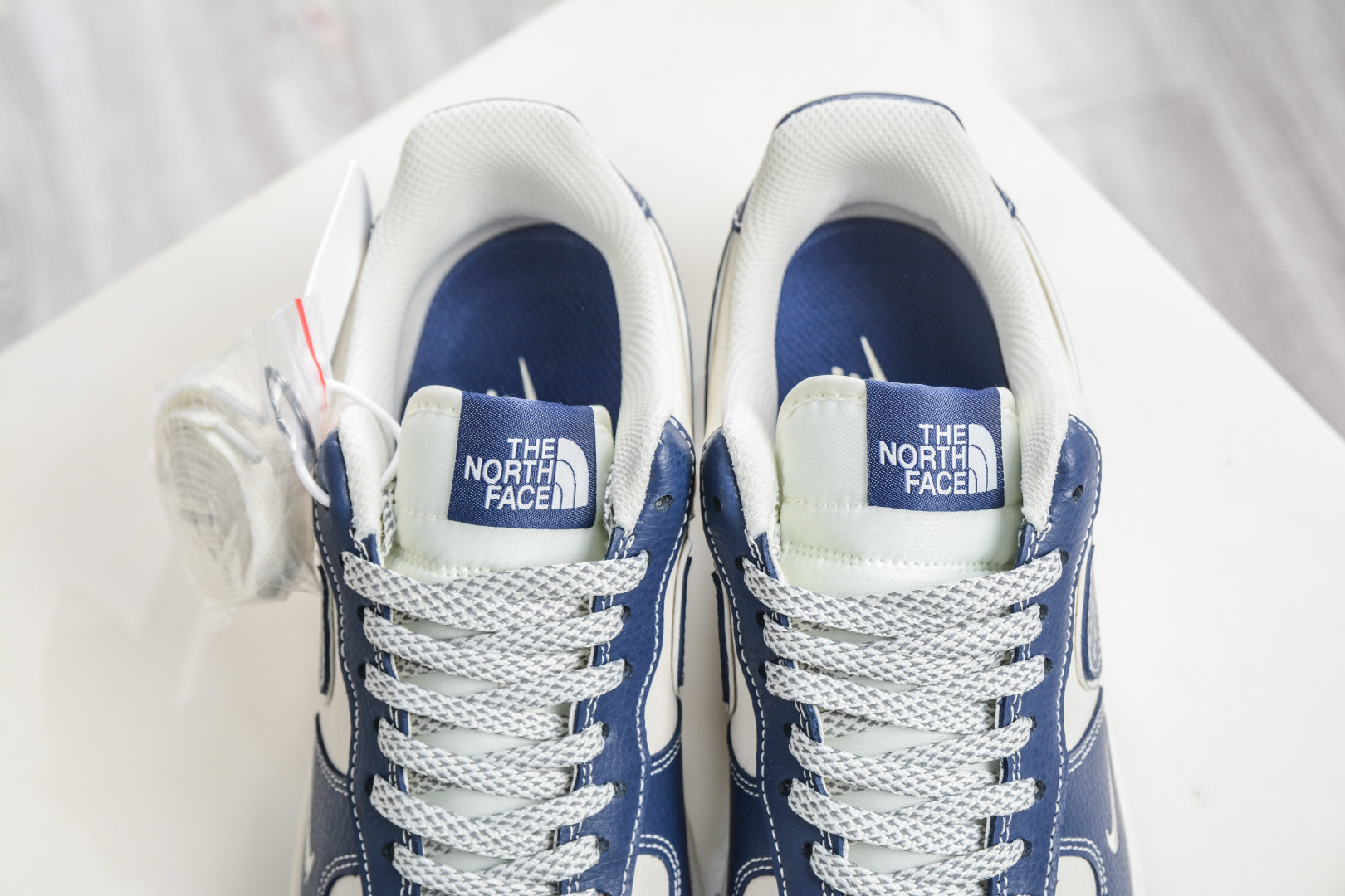 260 The North Face x NIke Air Force 1 北面联名- 白深蓝 XL1982-333