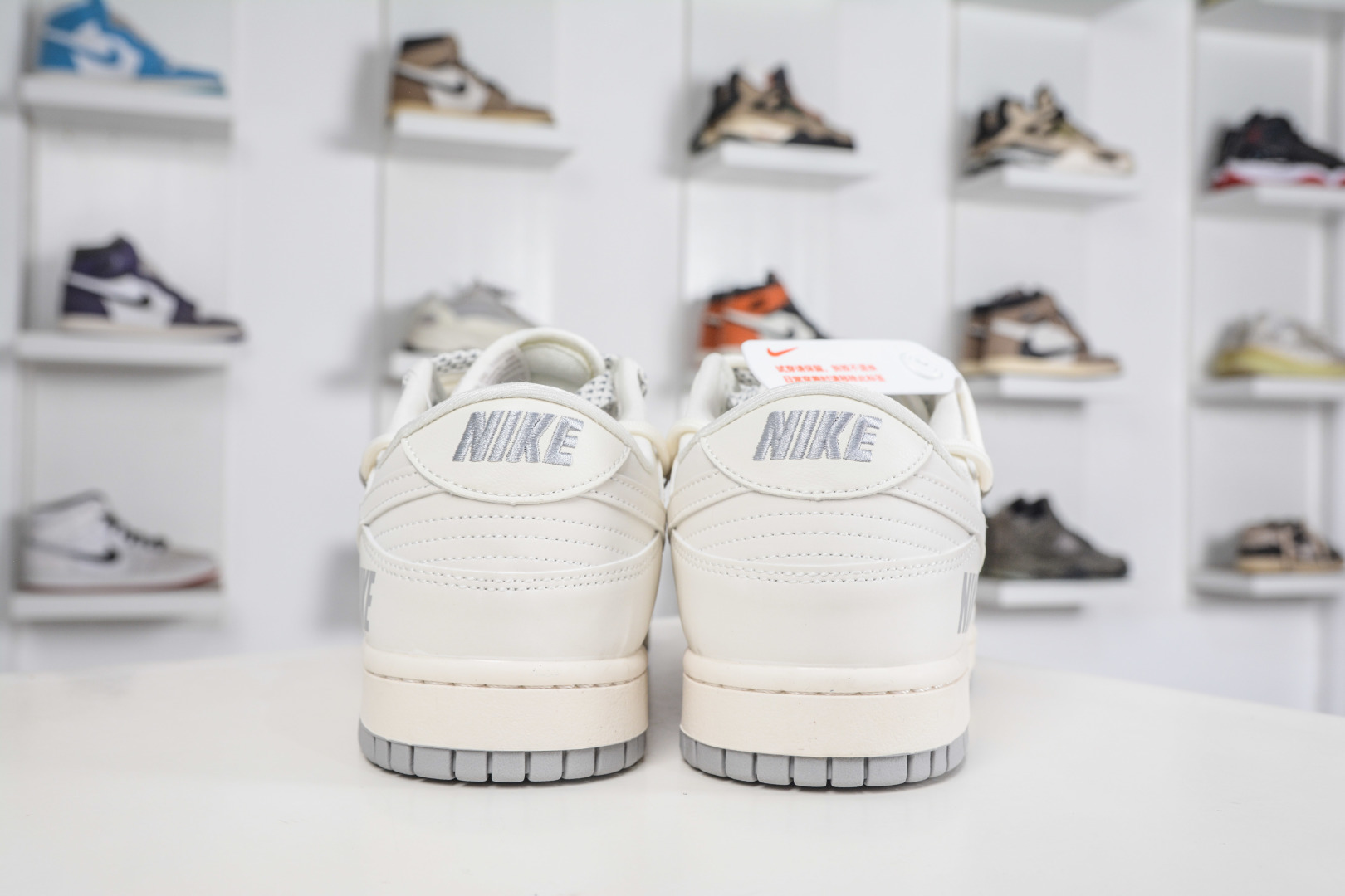 290 Nike SB Dunk Low 耐克联名-白灰三小勾绑带 JP2026-103
