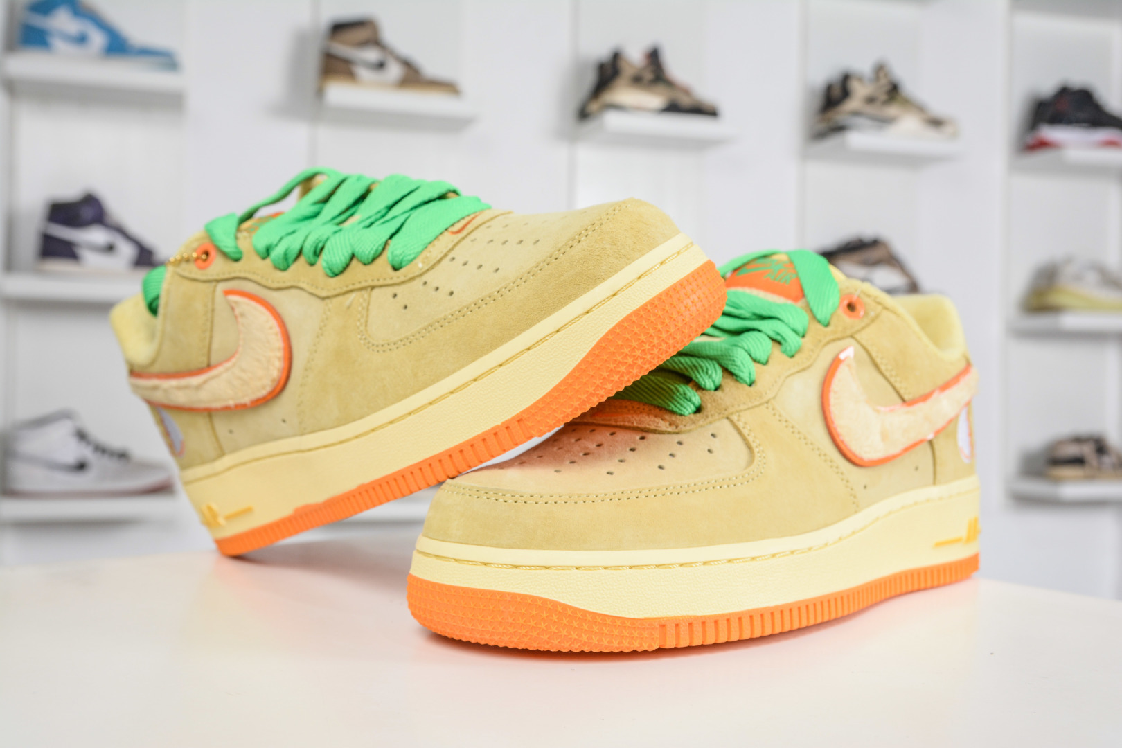 330 TOP版 220 HY版 多版本供应 TOP版DOAF x Air Force 1 Low 俄勒冈小黄鸭 IU7612-700