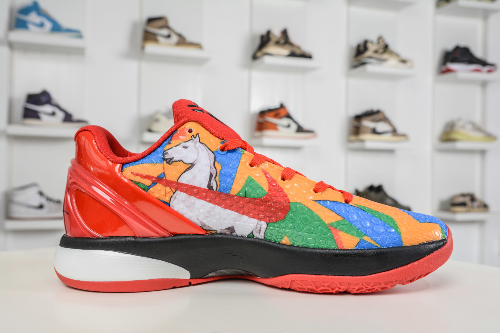 360 Nike Zoom Kobe VI 马年限定 CNY新年款 耐克 科比6代系列 低帮复刻实战运动低帮文化篮球鞋 CW2190-021-Chinese UA Cheap High Quatity Brand Clothes Bags handbags Sneakers wholesale wholesaler seller from China Factory suppliers Fashion Clothing Shoes best Quality Beautiful Price 360 Nike Zoom Kobe VI 马年限定 CNY新年款 耐克 科比6代系列 低帮复刻实战运动低帮文化篮球鞋 CW2190-021