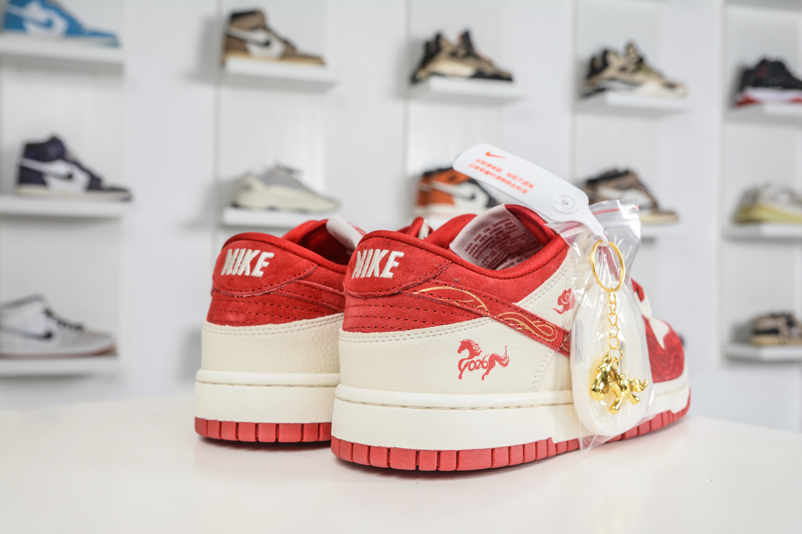 270 Nike Dunk Low 马年限定 米白红 SD8888-008-Chinese UA Cheap High Quatity Brand Clothes Bags handbags Sneakers wholesale wholesaler seller from China Factory suppliers Fashion Clothing Shoes best Quality Beautiful Price 270 Nike Dunk Low 马年限定 米白红 SD8888-008
