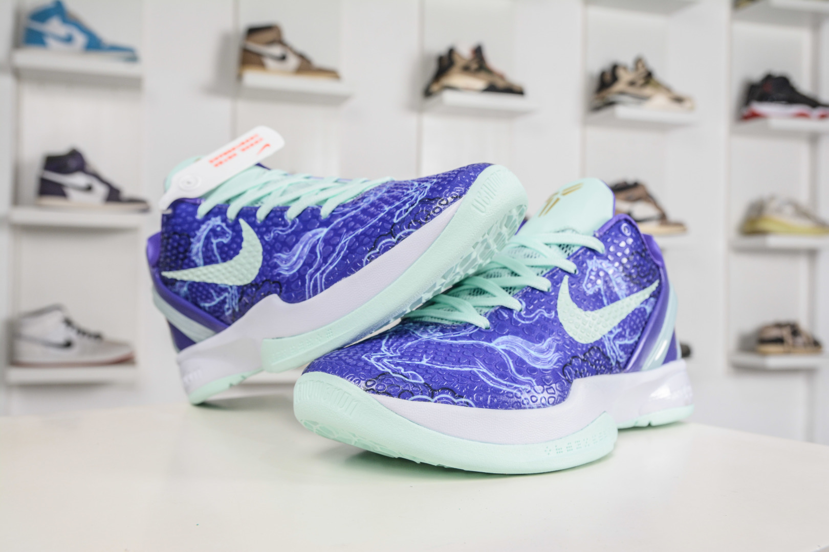 360 Nike Zoom Kobe VI 马年限定 CNY新年款 耐克 科比6代系列 低帮复刻实战运动低帮文化篮球鞋 CW2190-022