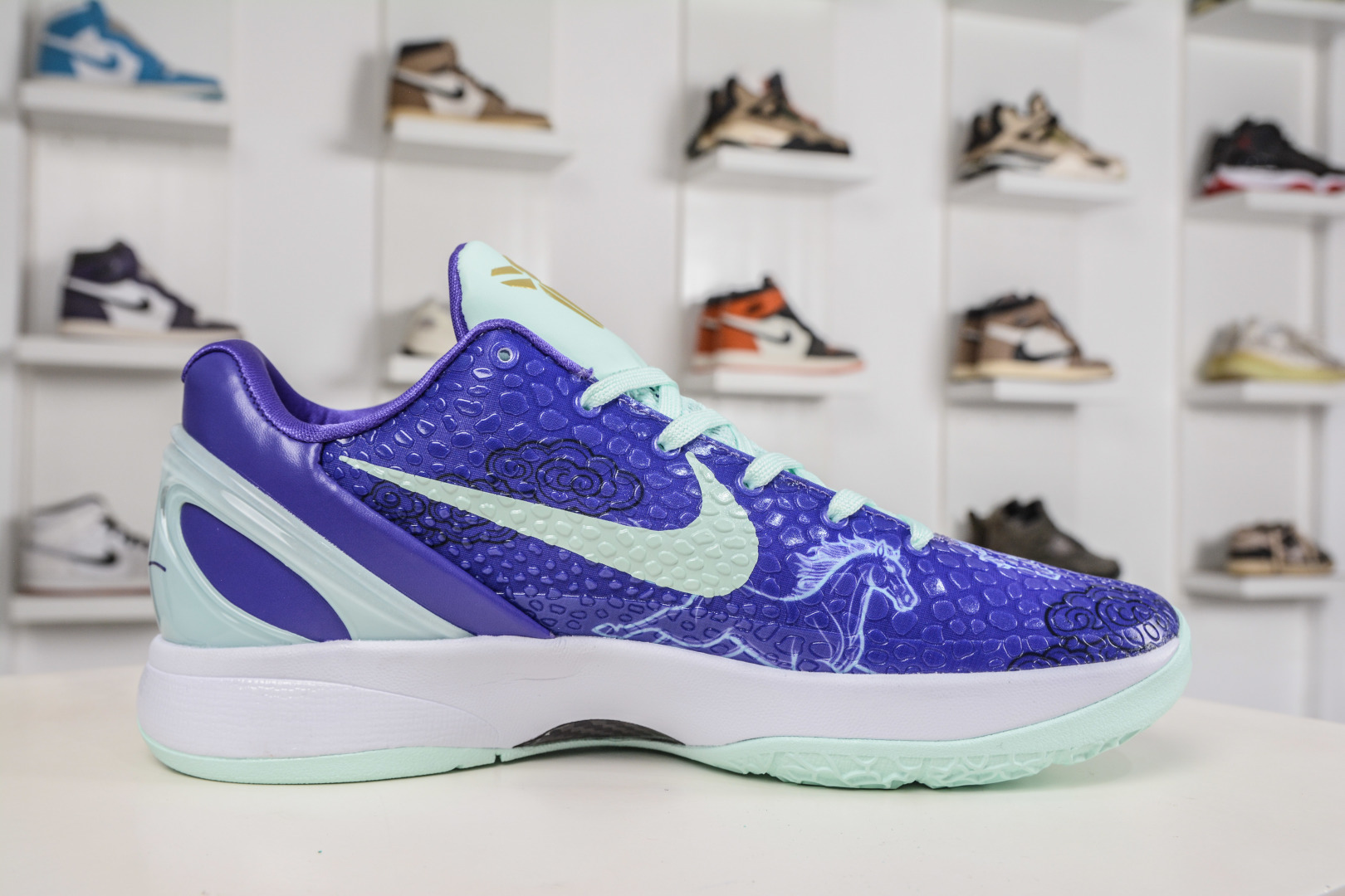 360 Nike Zoom Kobe VI 马年限定 CNY新年款 耐克 科比6代系列 低帮复刻实战运动低帮文化篮球鞋 CW2190-022
