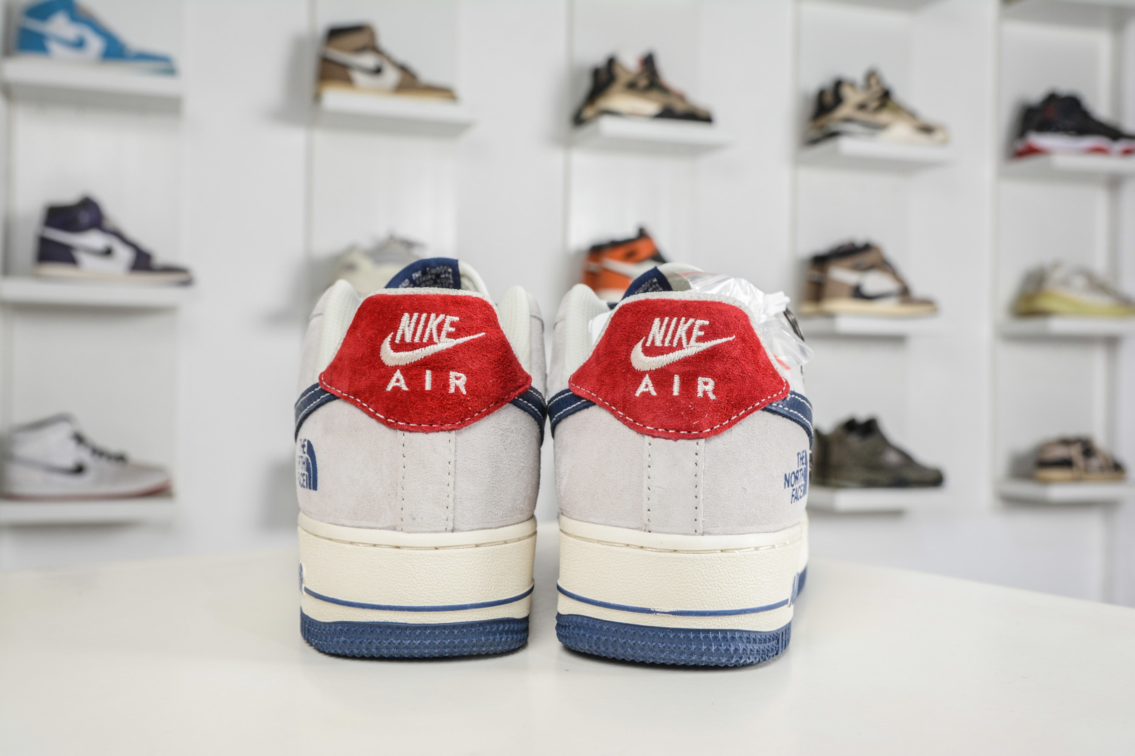 260 The North Face x NIke Air Force 1 北面联名-灰白蓝 DD1982-341-Chinese UA Cheap High Quatity Brand Clothes Bags handbags Sneakers wholesale wholesaler seller from China Factory suppliers Fashion Clothing Shoes best Quality Beautiful Price 260 The North Face x NIke Air Force 1 北面联名-灰白蓝 DD1982-341