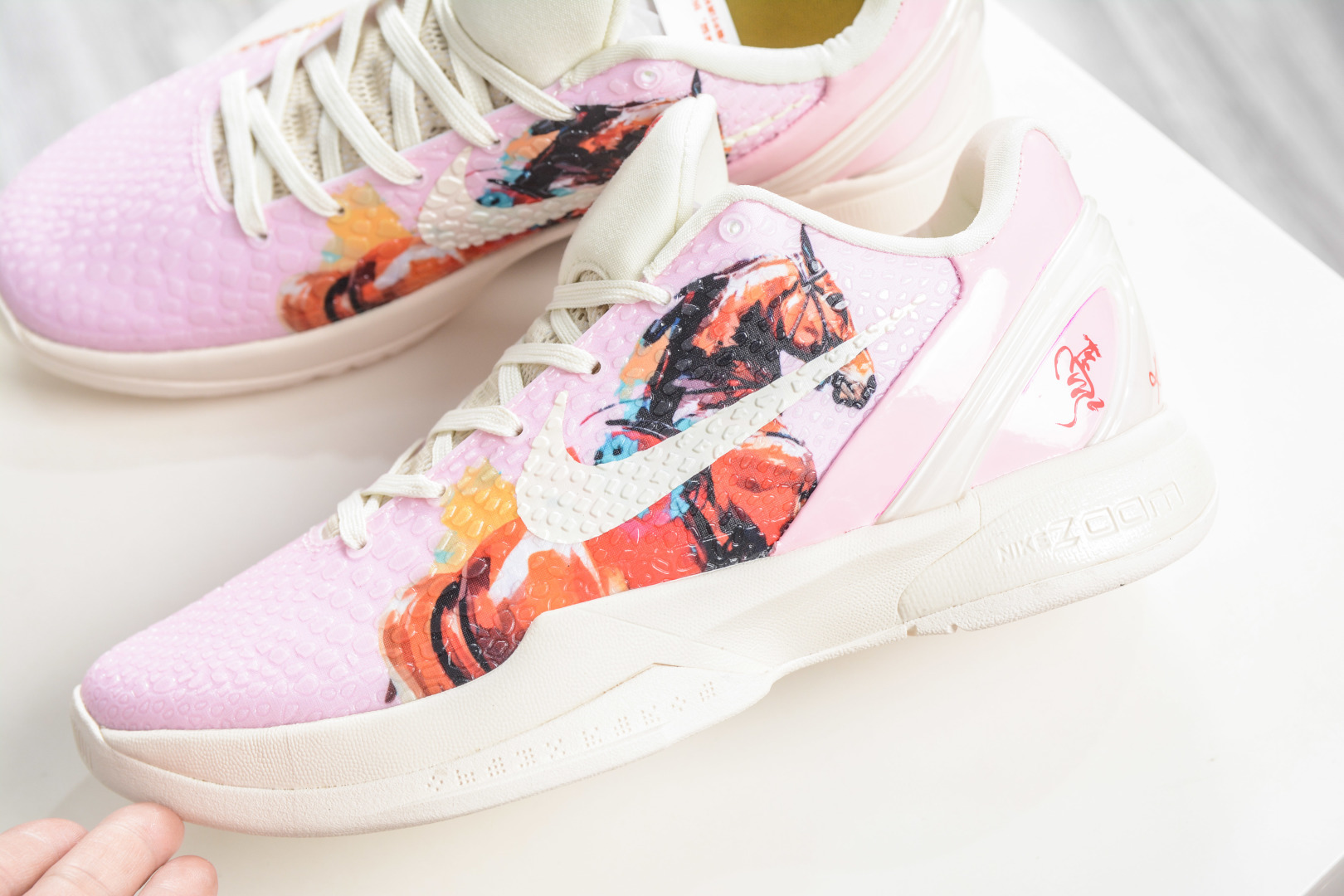 360 Nike Zoom Kobe VI 马年限定 CNY新年款 耐克 科比6代系列 低帮复刻实战运动低帮文化篮球鞋 CW2190-018