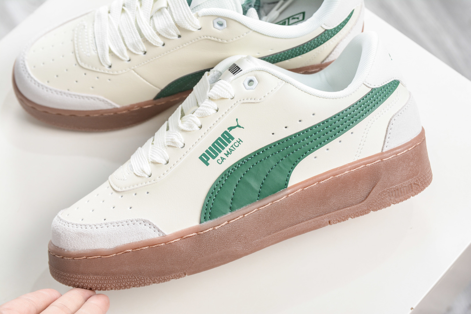 150 PUMA彪马 CA Match Court 休闲经典简约复古 低帮 板鞋 308621-09-Chinese UA Cheap High Quatity Brand Clothes Bags handbags Sneakers wholesale wholesaler seller from China Factory suppliers Fashion Clothing Shoes best Quality Beautiful Price 150 PUMA彪马 CA Match Court 休闲经典简约复古 低帮 板鞋 308621-09