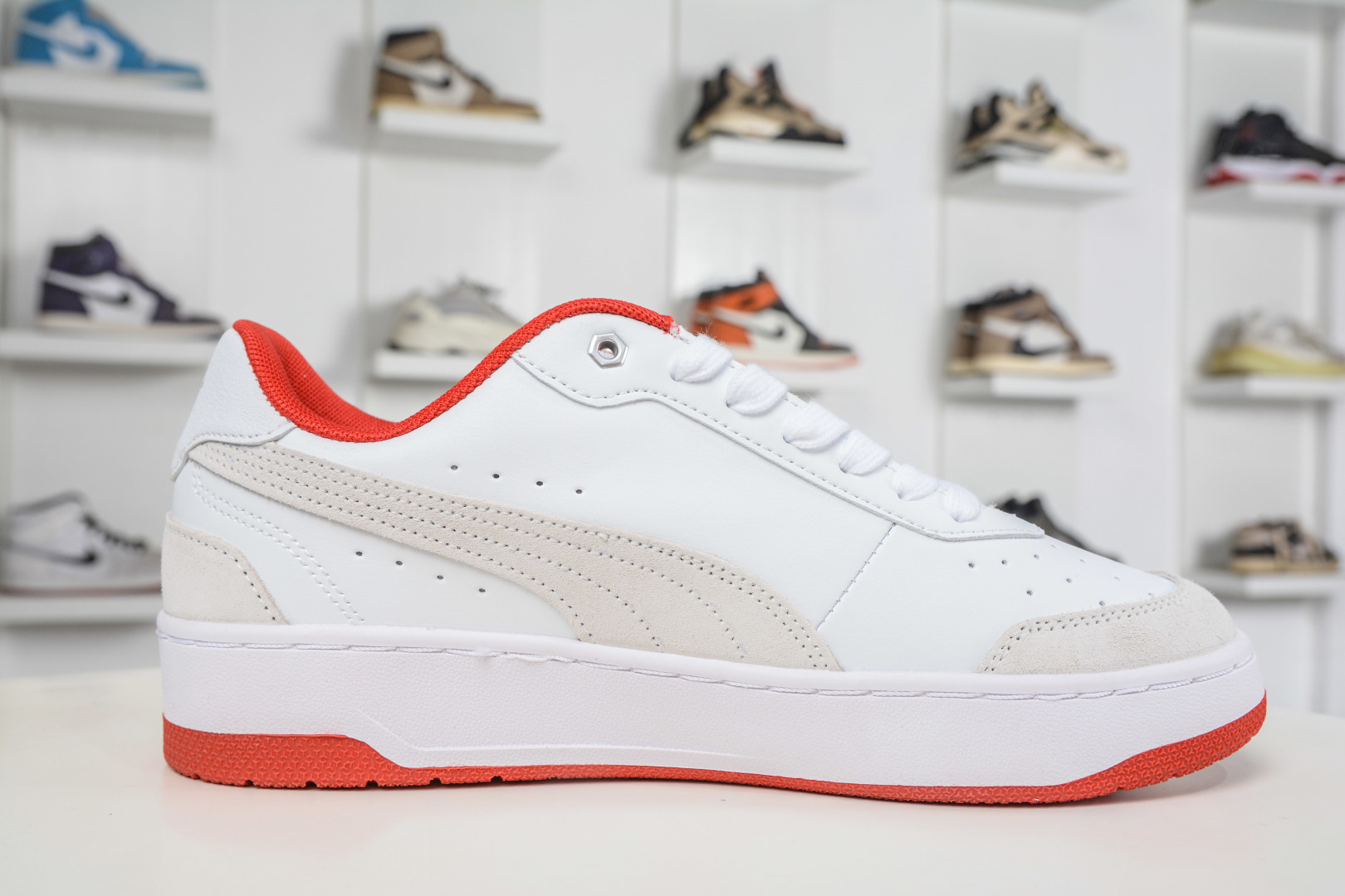 150 PUMA彪马 CA Match Court 休闲经典简约复古 低帮 板鞋 308621-03-Chinese UA Cheap High Quatity Brand Clothes Bags handbags Sneakers wholesale wholesaler seller from China Factory suppliers Fashion Clothing Shoes best Quality Beautiful Price 150 PUMA彪马 CA Match Court 休闲经典简约复古 低帮 板鞋 308621-03