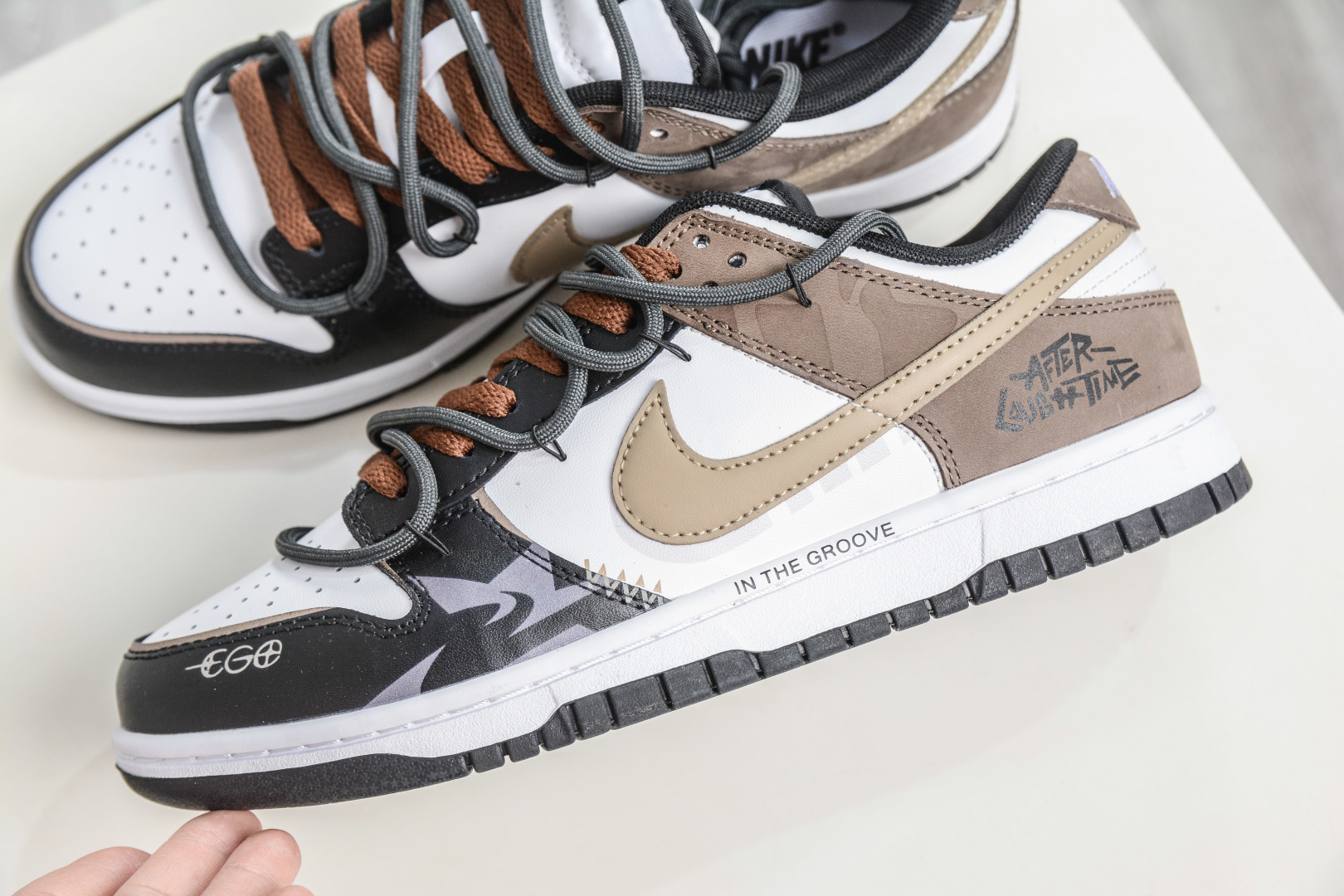 270 Nike Dunk Low 余晖之下 黑白棕 当日光行至最后一寸 HF5441-100-Chinese UA Cheap High Quatity Brand Clothes Bags handbags Sneakers wholesale wholesaler seller from China Factory suppliers Fashion Clothing Shoes best Quality Beautiful Price 270 Nike Dunk Low 余晖之下 黑白棕 当日光行至最后一寸 HF5441-100