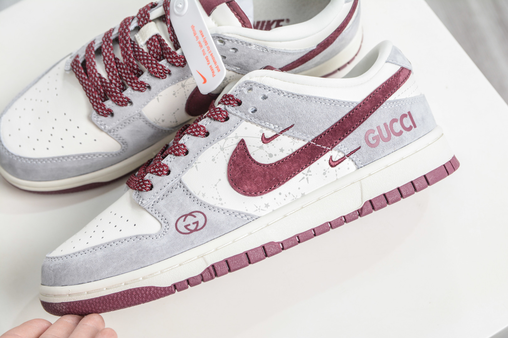 270 Air Jordan 1 Retro Low x GUCCI 古驰联名-白灰酒红 DN3168-012-Chinese UA Cheap High Quatity Brand Clothes Bags handbags Sneakers wholesale wholesaler seller from China Factory suppliers Fashion Clothing Shoes best Quality Beautiful Price 270 Air Jordan 1 Retro Low x GUCCI 古驰联名-白灰酒红 DN3168-012