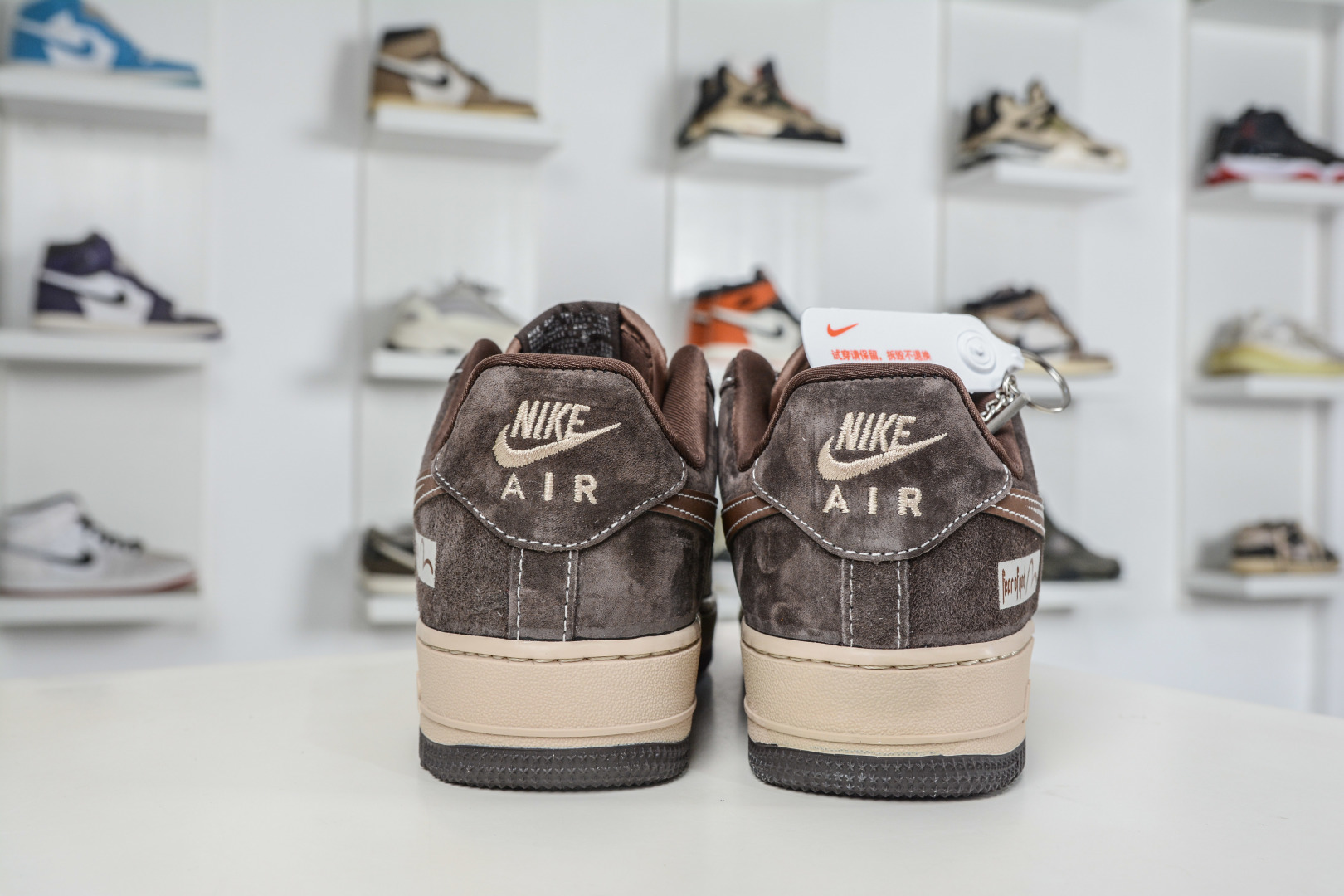 260 Fear of God x NIke Air Force 1 FOG联名-咖棕 KL1688-001-Chinese UA Cheap High Quatity Brand Clothes Bags handbags Sneakers wholesale wholesaler seller from China Factory suppliers Fashion Clothing Shoes best Quality Beautiful Price 260 Fear of God x NIke Air Force 1 FOG联名-咖棕 KL1688-001