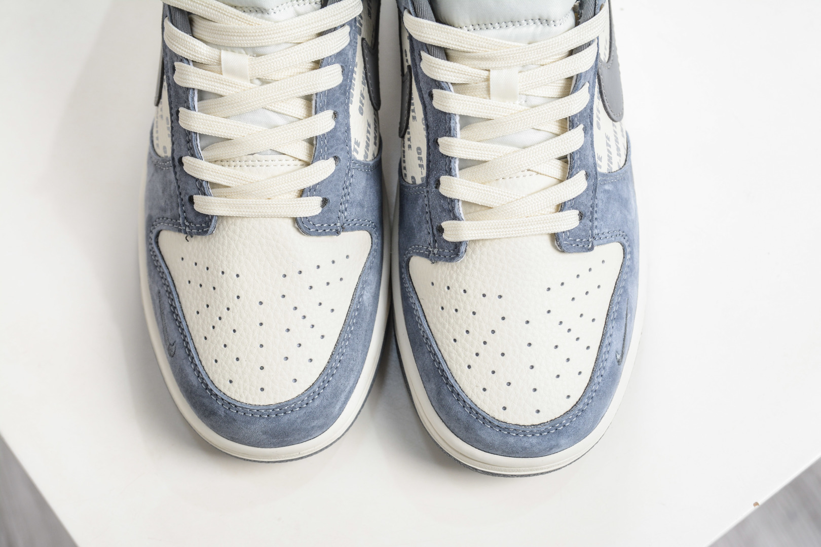 Nike SB Dunk Low x OFF-WHITE OW联名-雾霾蓝灰 TX1688-001 Nike SB Dunk Low x OFF-WHITE OW联名-雾霾蓝灰 TX1688-001