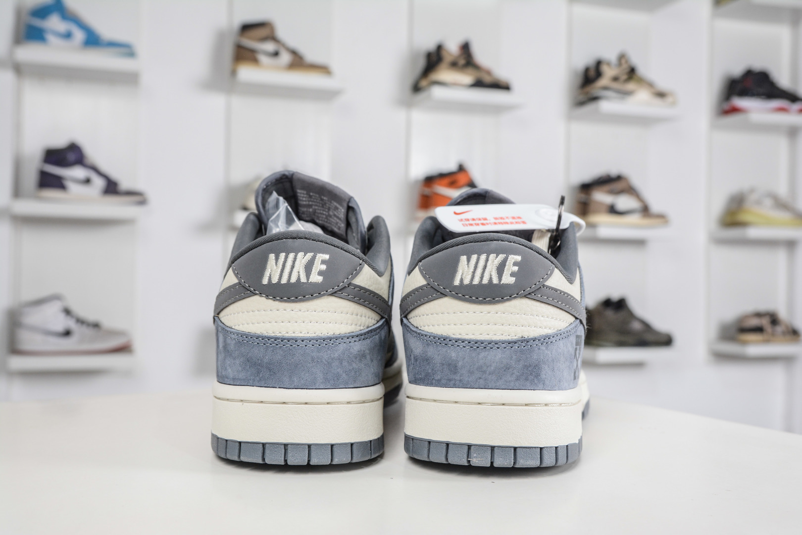 Nike SB Dunk Low x OFF-WHITE OW联名-雾霾蓝灰 TX1688-001 Nike SB Dunk Low x OFF-WHITE OW联名-雾霾蓝灰 TX1688-001