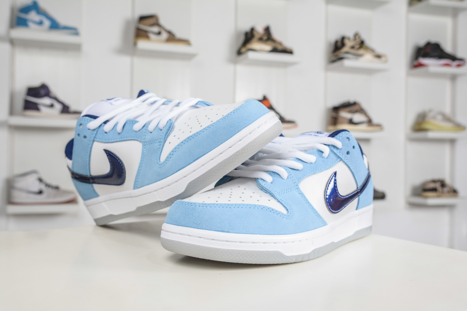 250 Nike Dunk SB 青空紫苑 蓝白 当晨曦前的淡蓝浸染鞋面 BP0508-038-Chinese UA Cheap High Quatity Brand Clothes Bags handbags Sneakers wholesale wholesaler seller from China Factory suppliers Fashion Clothing Shoes best Quality Beautiful Price 250 Nike Dunk SB 青空紫苑 蓝白 当晨曦前的淡蓝浸染鞋面 BP0508-038