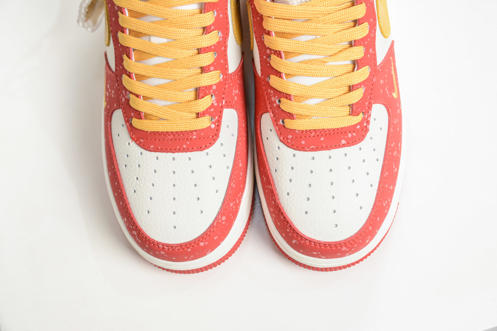 260 Nike Air Force 1 Low 07 马年限定联名 白红金泼墨 DF0188-131