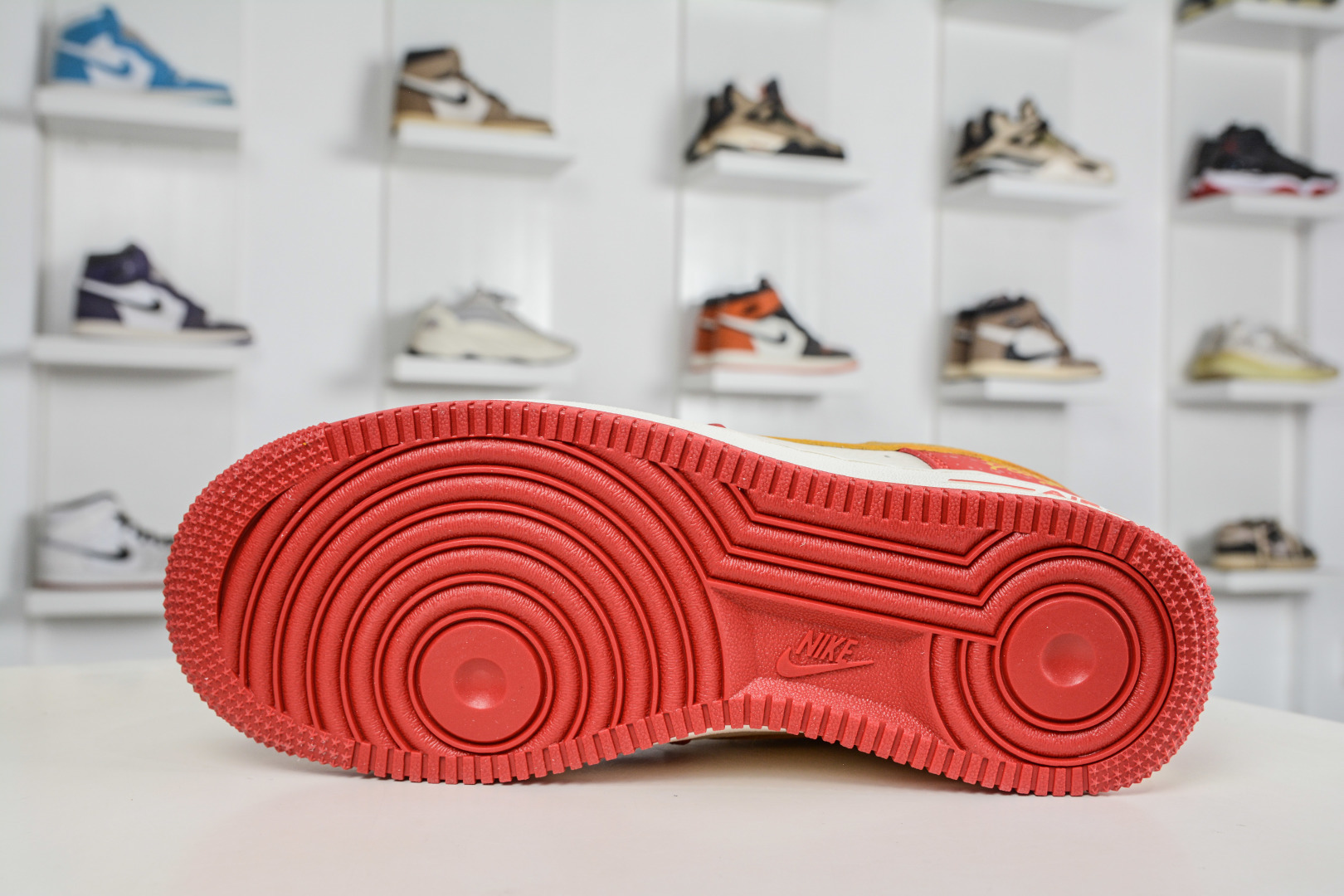 260 Nike Air Force 1 Low 07 马年限定联名 白红金泼墨 DF0188-131