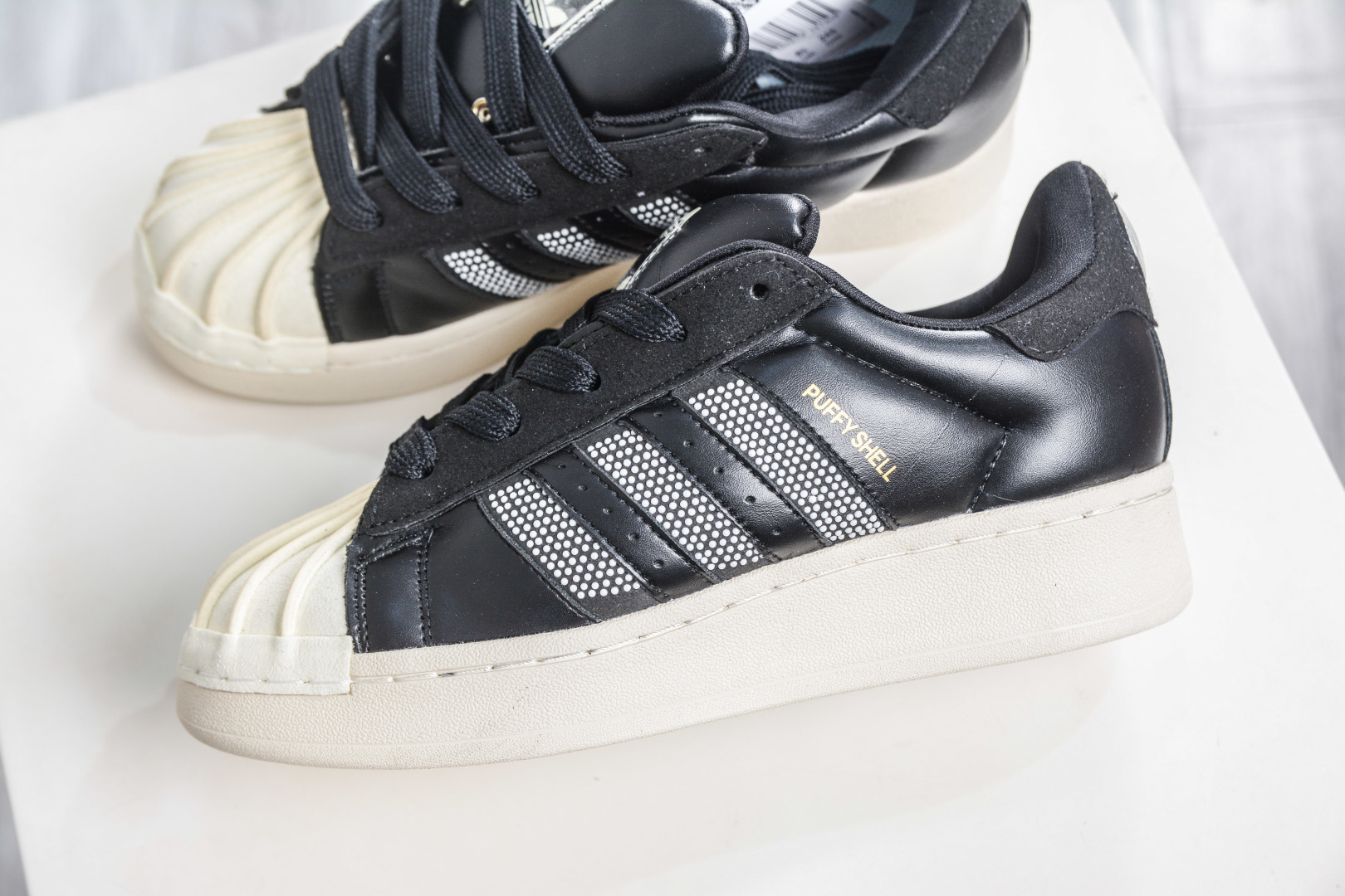 180 Adidas Originals Superstar Puffy Shell贝壳头厚底休闲板鞋 KJ6976-Chinese UA Cheap High Quatity Brand Clothes Bags handbags Sneakers wholesale wholesaler seller from China Factory suppliers Fashion Clothing Shoes best Quality Beautiful Price 180 Adidas Originals Superstar Puffy Shell贝壳头厚底休闲板鞋 KJ6976