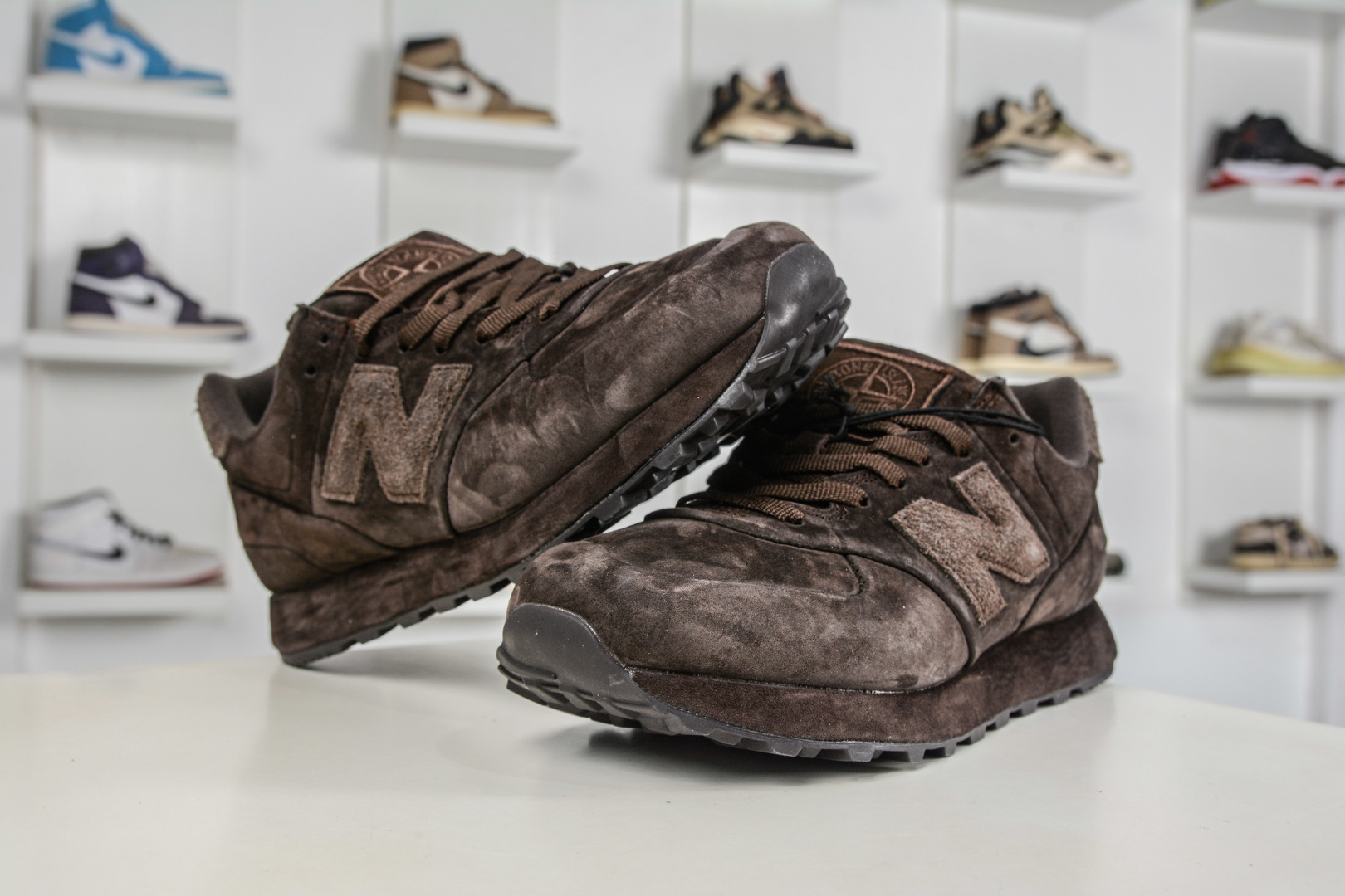 210 Stone Island x New Balance NB574 石头岛联名低帮复古慢跑鞋 ENCAP缓震中底 U574BSI1-Chinese UA Cheap High Quatity Brand Clothes Bags handbags Sneakers wholesale wholesaler seller from China Factory suppliers Fashion Clothing Shoes best Quality Beautiful Price 210 Stone Island x New Balance NB574 石头岛联名低帮复古慢跑鞋 ENCAP缓震中底 U574BSI1