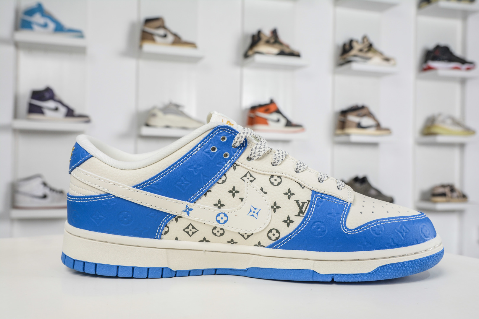 Nike SB Dunk Low x Louis Vuitton LV联名-蓝白 MN1688-108