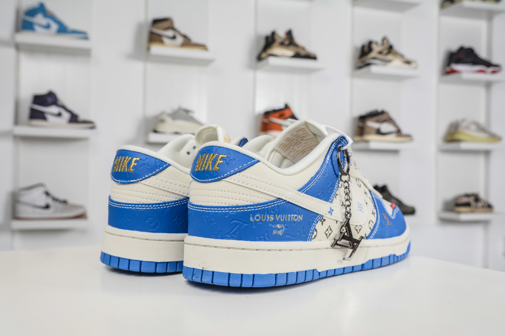 Nike SB Dunk Low x Louis Vuitton LV联名-蓝白 MN1688-108