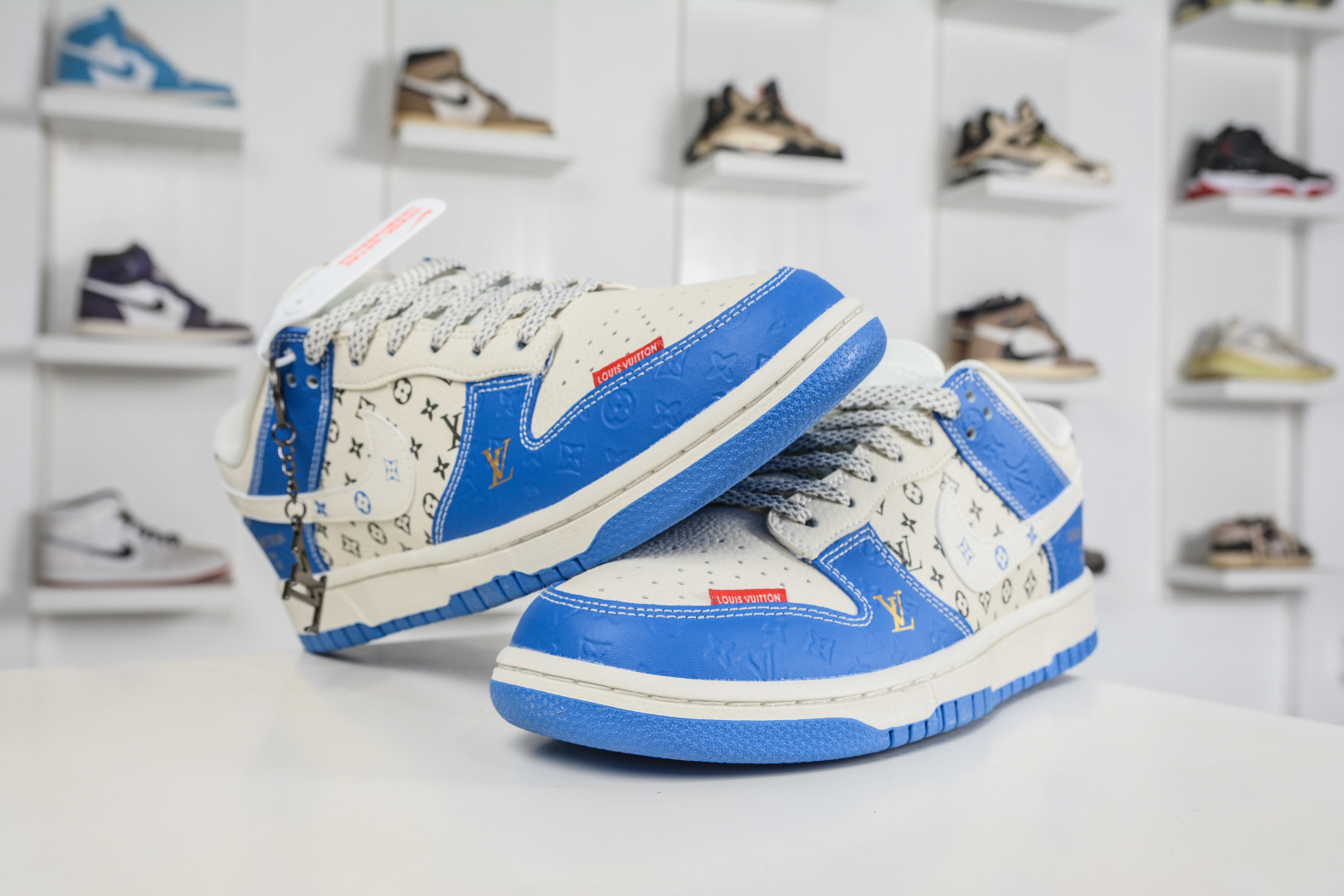 Nike SB Dunk Low x Louis Vuitton LV联名-蓝白 MN1688-108