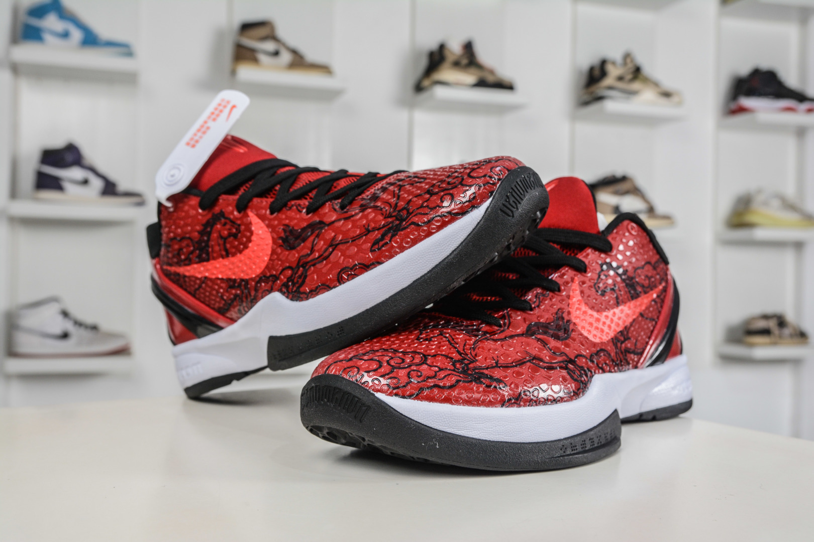 Nike Zoom Kobe VI 马年限定 CNY新年款 耐克 科比6代系列 低帮复刻实战运动低帮文化篮球鞋 CW2190-026