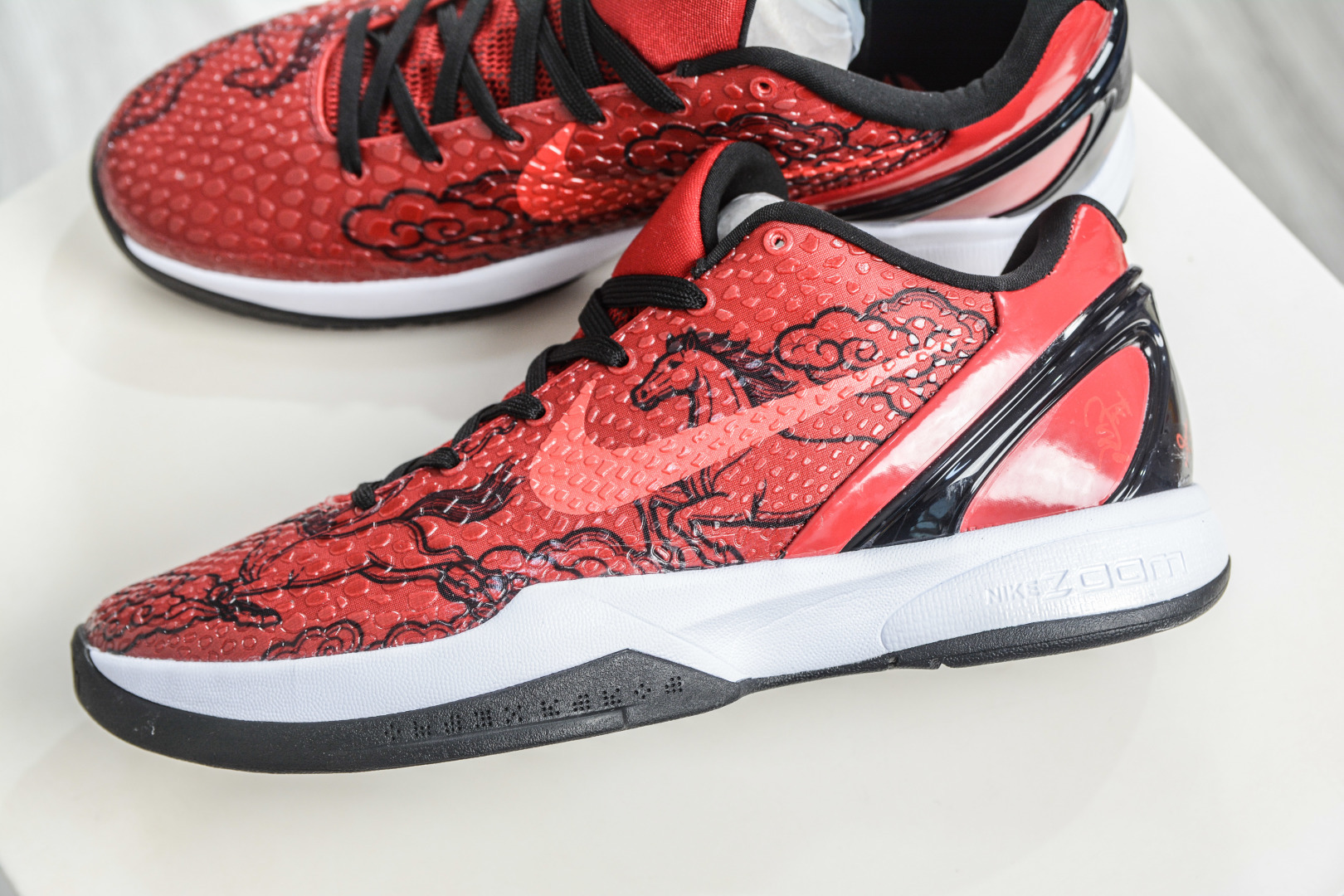 Nike Zoom Kobe VI 马年限定 CNY新年款 耐克 科比6代系列 低帮复刻实战运动低帮文化篮球鞋 CW2190-026