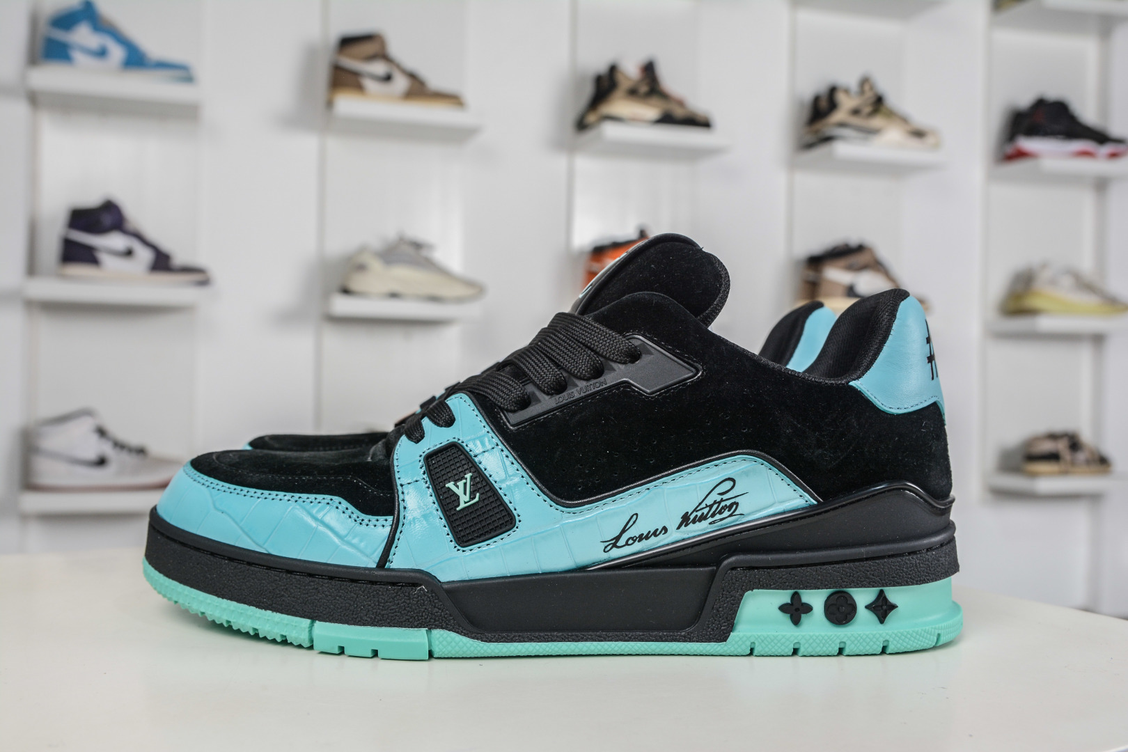 480 Louis Vuitton Trainer lv时装走秀运动鞋