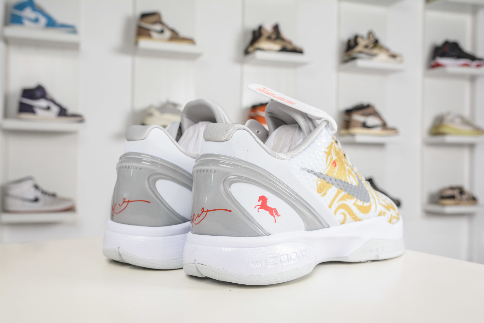 Nike Zoom Kobe VI 马年限定 CNY新年款 耐克 科比6代系列 低帮复刻实战运动低帮文化篮球鞋 CW2190-029
