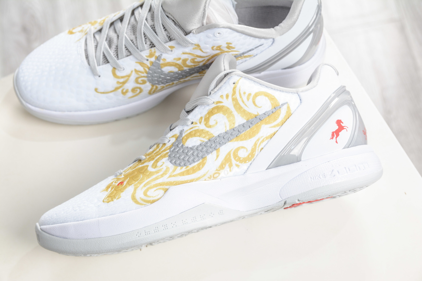 Nike Zoom Kobe VI 马年限定 CNY新年款 耐克 科比6代系列 低帮复刻实战运动低帮文化篮球鞋 CW2190-029