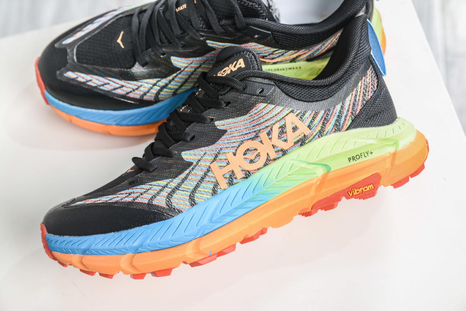 Hoka One One Mafate Speed 4 玛法特低帮轻量户外运动鞋 1138472/BKML