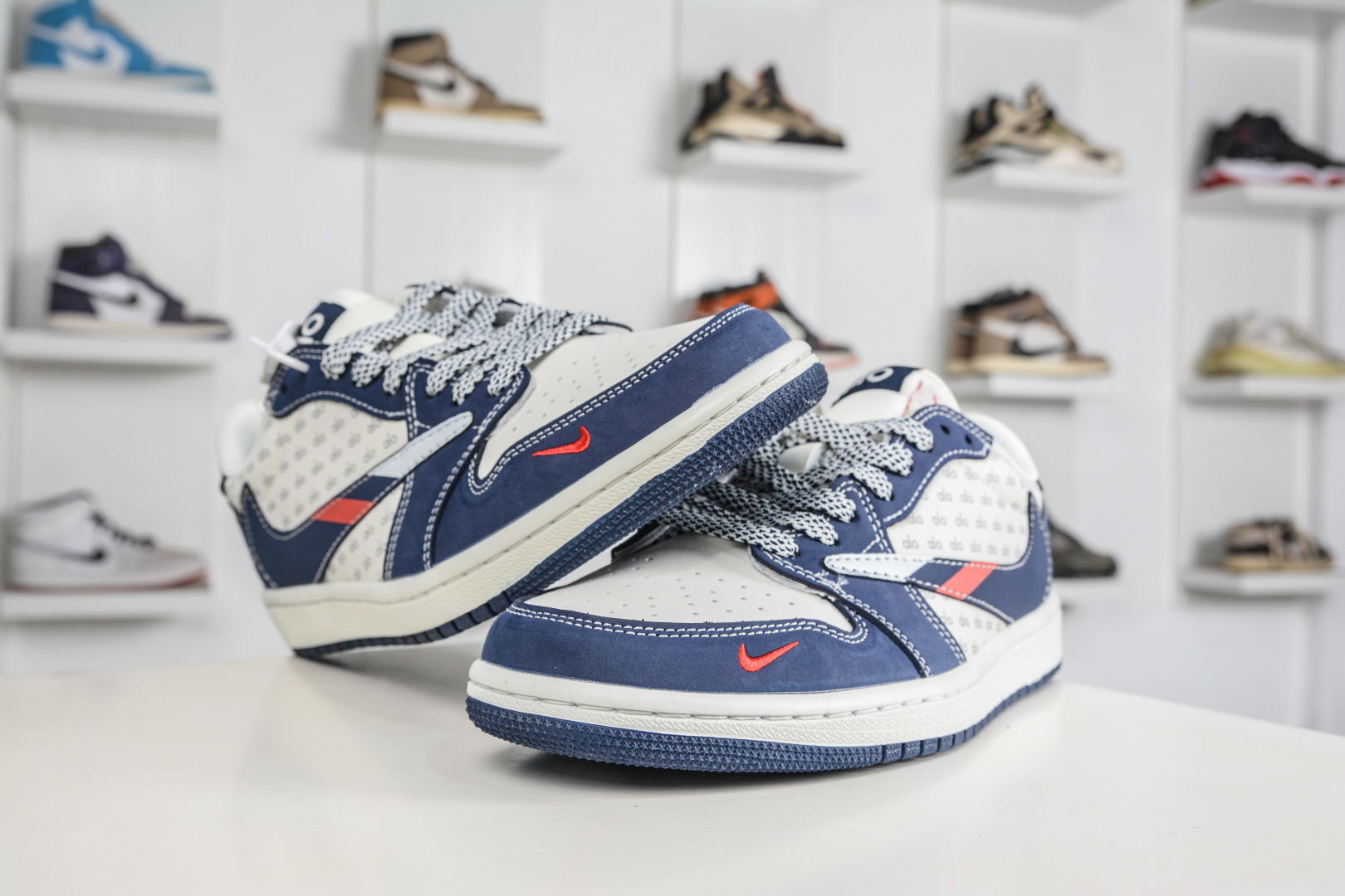 TS x Air Jordan x AIO AJ1 Low 倒钩低帮联名AIO-海军蓝 DZ2688-012-Chinese wholesaler seller Clothes Bags handbags wholesale Shoes High Quatity wholesaler seller Cheap Sneakers from China Factory Chinese suppliers china wholesale clothing wholesaler seller TS x Air Jordan x AIO AJ1 Low 倒钩低帮联名AIO-海军蓝 DZ2688-012