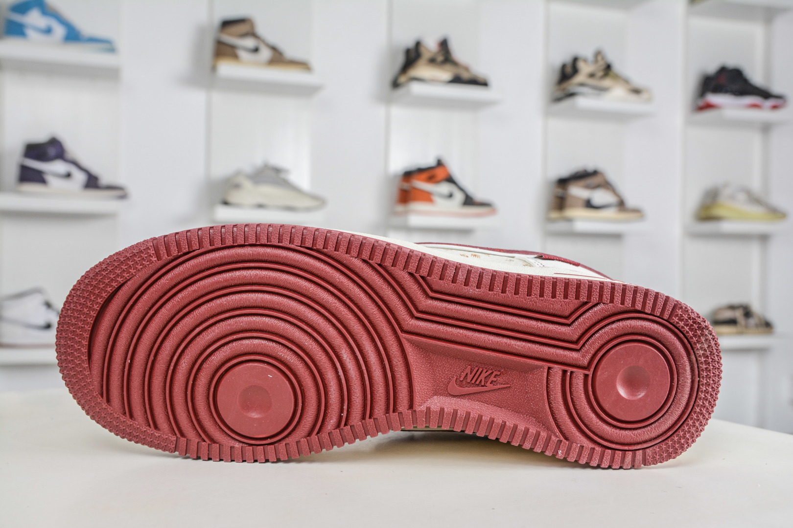 260 Nike Air Force 1 Low 07 x Supreme SUP马年限定-米白红 XL1982-336-Chinese UA Cheap High Quatity Brand Clothes Bags handbags Sneakers wholesale wholesaler seller from China Factory suppliers Fashion Clothing Shoes best Quality Beautiful Price 260 Nike Air Force 1 Low 07 x Supreme SUP马年限定-米白红 XL1982-336