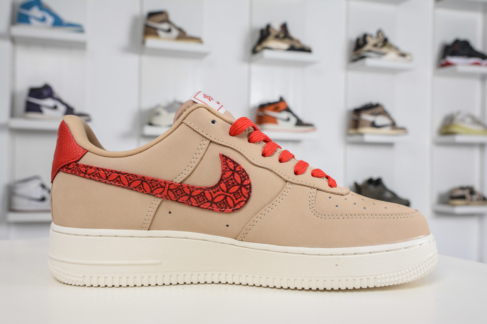 Nike Air Force 1 Low 07 马年限定 赤砂丹红 DF0188-130-Top High Quatity Cheap Sneakers Fashion Clothing Clothes Bags handbags Shoes of all Brand wholesale With The best Quality And Beautiful Price from China Factory Chinese suppliers wholesaler seller Nike Air Force 1 Low 07 马年限定 赤砂丹红 DF0188-130