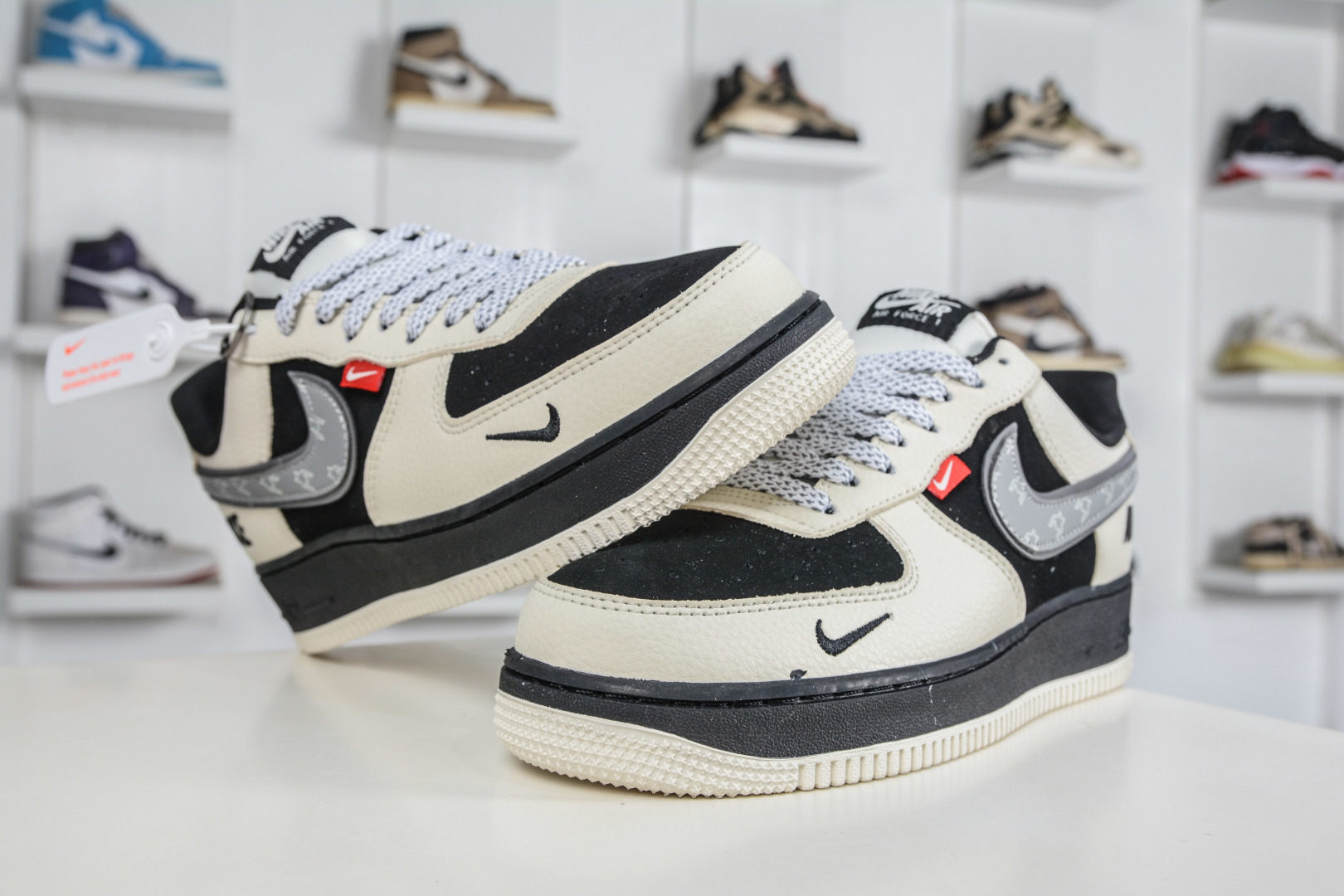 Nike Air Force 1 Low 07 米白黑 DF0188-132
