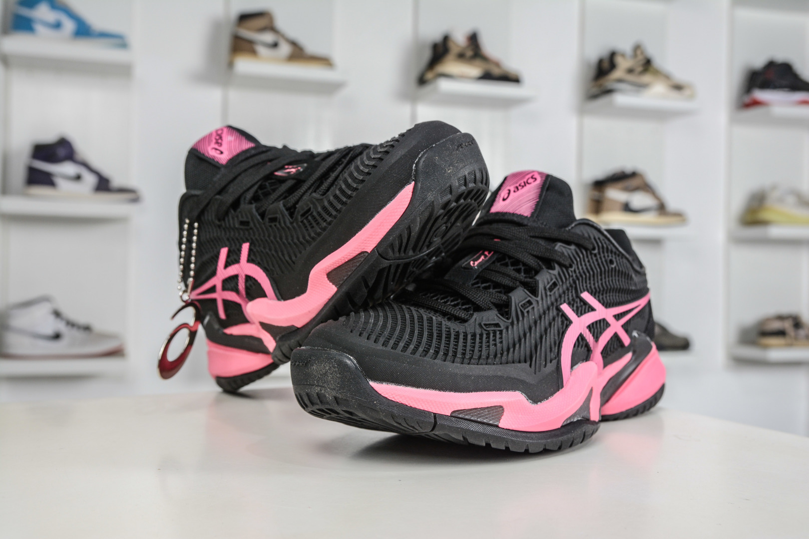 ASICS亚瑟士网球鞋小德球鞋 COURT FF3 NOVAK德约科维奇专业球鞋 1041A370-001 ASICS亚瑟士网球鞋小德球鞋 COURT FF3 NOVAK德约科维奇专业球鞋 1041A370-001