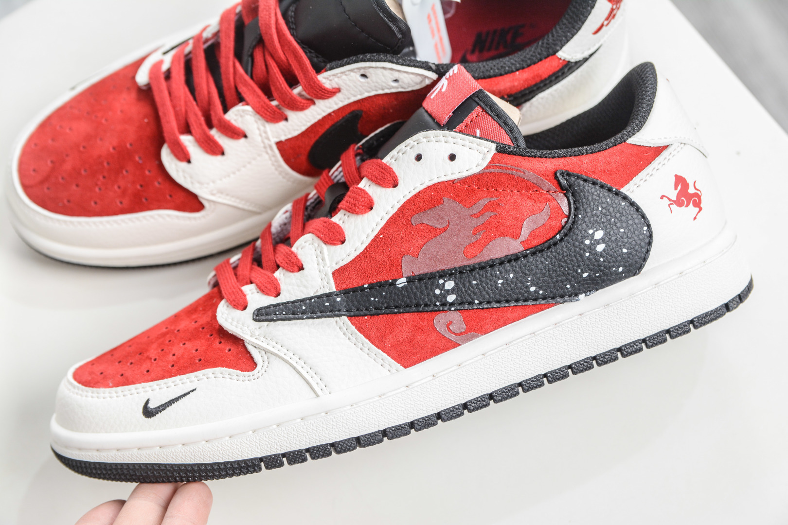 TS x Nike Air Jordan 1 Low 马年限定 米红黑 DZ2688-118-Top High Quatity Cheap Sneakers Fashion Clothing Clothes Bags handbags Shoes of all Brand wholesale With The best Quality And Beautiful Price from China Factory Chinese suppliers wholesaler seller TS x Nike Air Jordan 1 Low 马年限定 米红黑 DZ2688-118