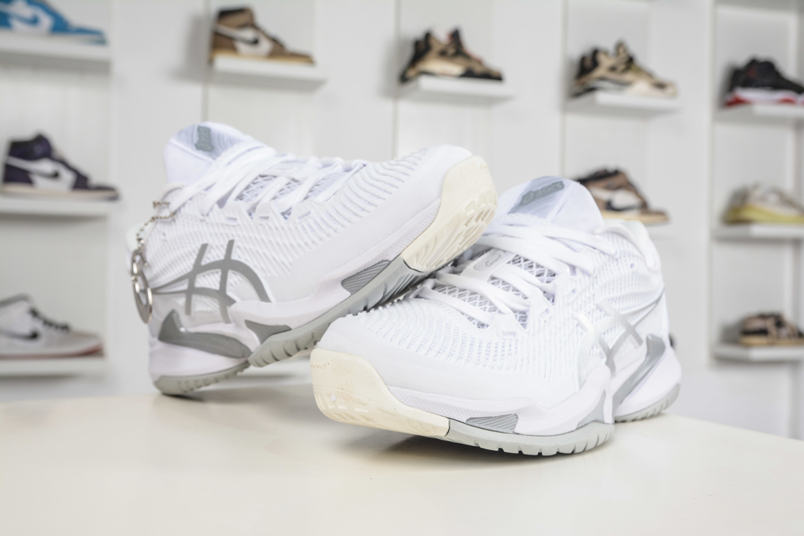 ASICS亚瑟士网球鞋小德球鞋 COURT FF3 NOVAK德约科维奇专业球鞋 1042A220-100-Top High Quatity Cheap Sneakers Fashion Clothing Clothes Bags handbags Shoes of all Brand wholesale With The best Quality And Beautiful Price from China Factory Chinese suppliers wholesaler seller ASICS亚瑟士网球鞋小德球鞋 COURT FF3 NOVAK德约科维奇专业球鞋 1042A220-100