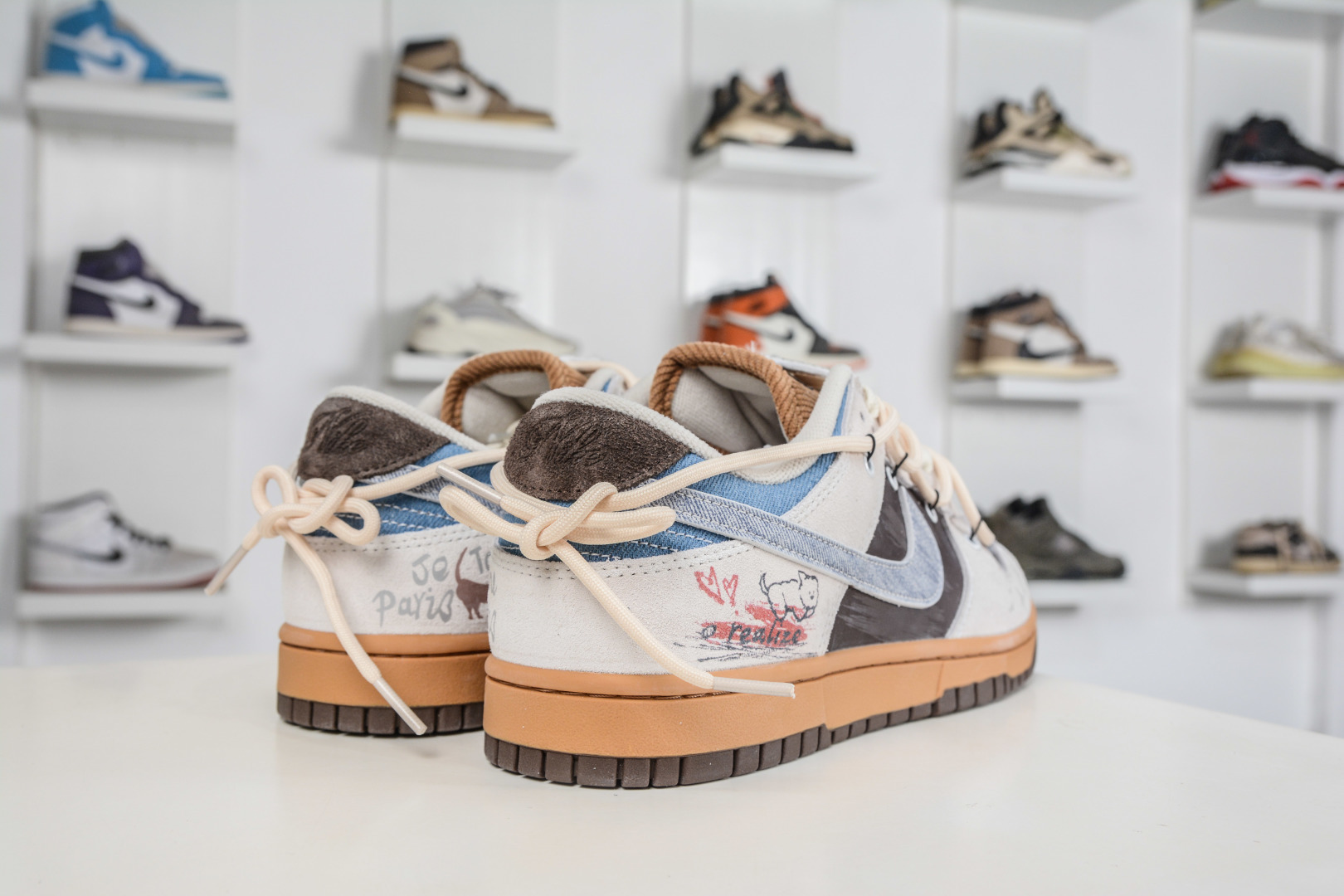 NK Dunk Low 考拉派对 啡啡抱抱 当米白底色遇见咖啡棕与天空蓝 HQ3459-212-Top High Quatity Cheap Sneakers Fashion Clothing Clothes Bags handbags Shoes of all Brand wholesale With The best Quality And Beautiful Price from China Factory Chinese suppliers wholesaler seller NK Dunk Low 考拉派对 啡啡抱抱 当米白底色遇见咖啡棕与天空蓝 HQ3459-212