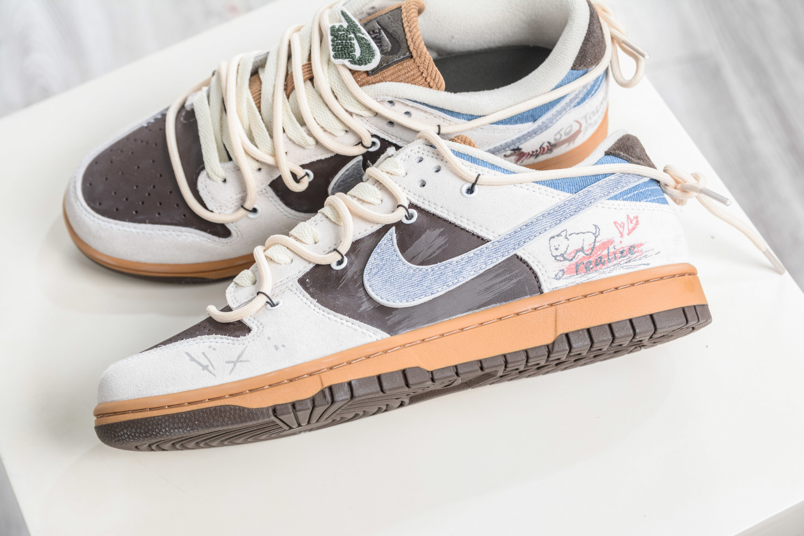 NK Dunk Low 考拉派对 啡啡抱抱 当米白底色遇见咖啡棕与天空蓝 HQ3459-212-Top High Quatity Cheap Sneakers Fashion Clothing Clothes Bags handbags Shoes of all Brand wholesale With The best Quality And Beautiful Price from China Factory Chinese suppliers wholesaler seller NK Dunk Low 考拉派对 啡啡抱抱 当米白底色遇见咖啡棕与天空蓝 HQ3459-212