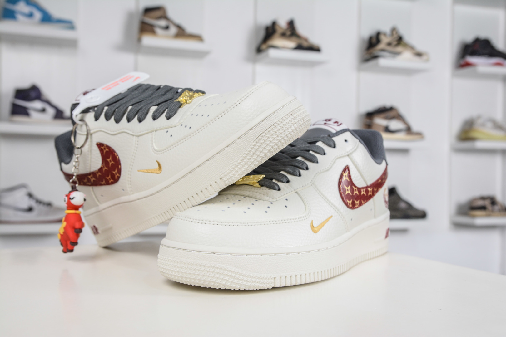 Nike Air Force 1 Low 07 马年限定 云白绛金 NH0601-507