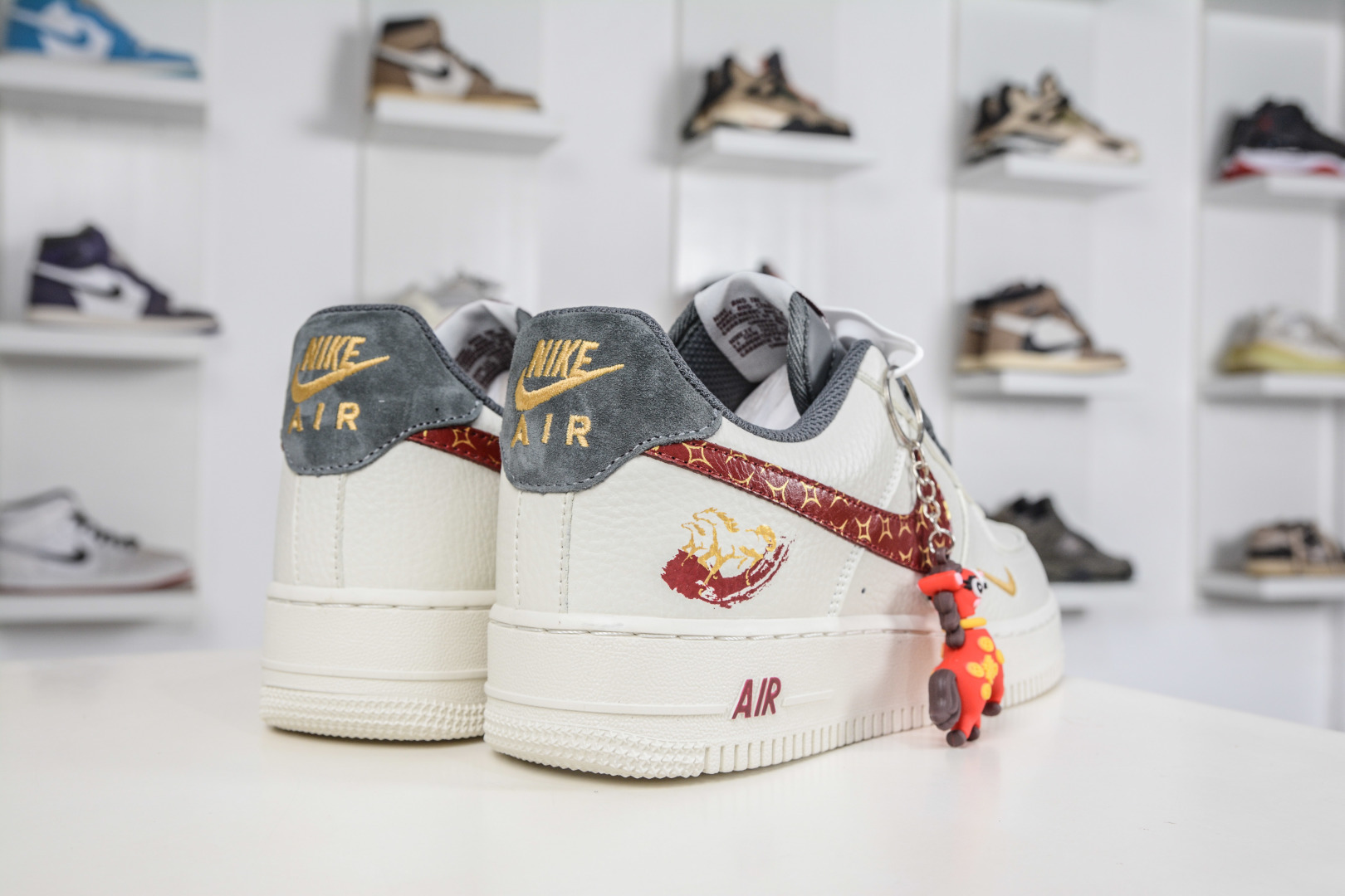 Nike Air Force 1 Low 07 马年限定 云白绛金 NH0601-507
