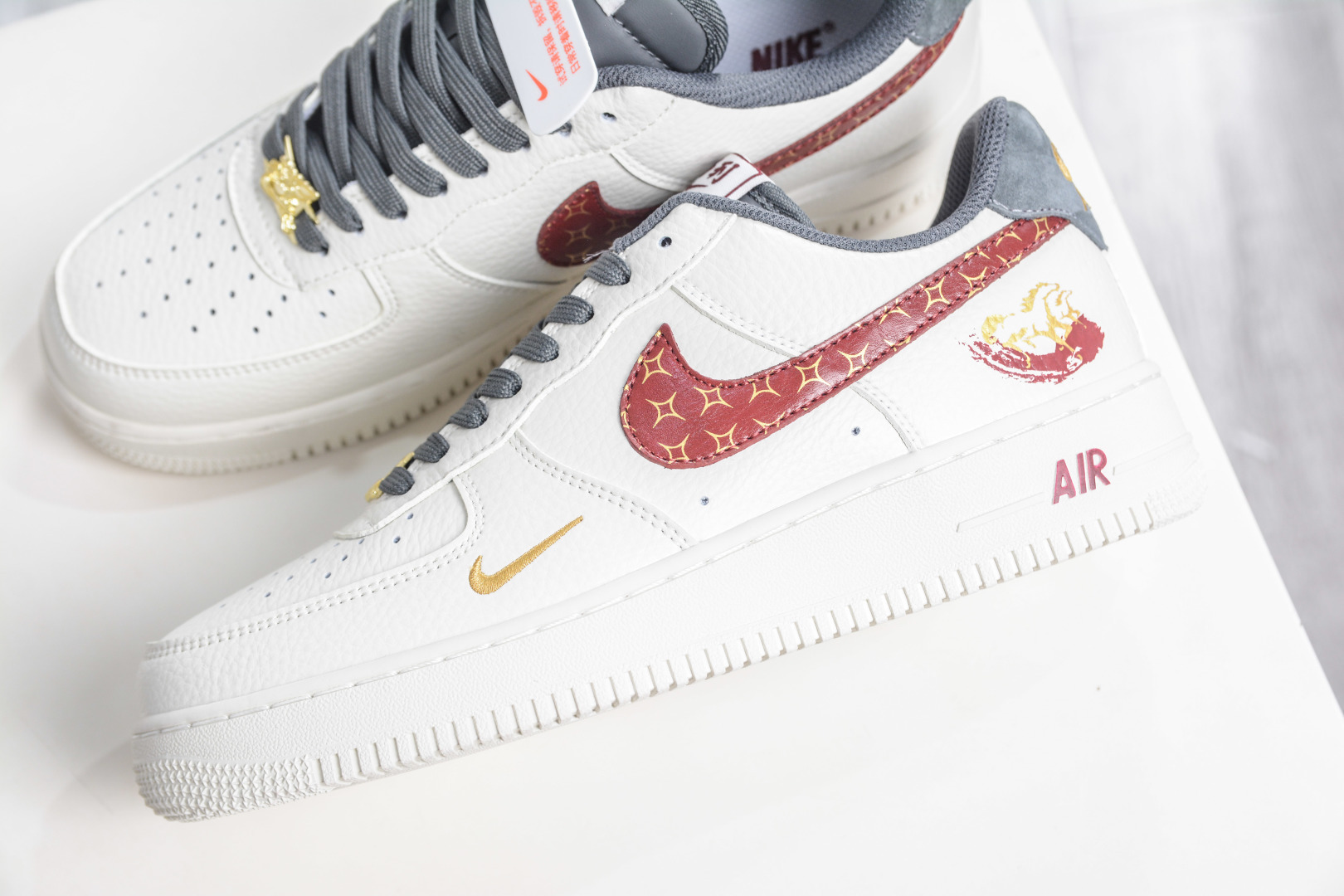 Nike Air Force 1 Low 07 马年限定 云白绛金 NH0601-507