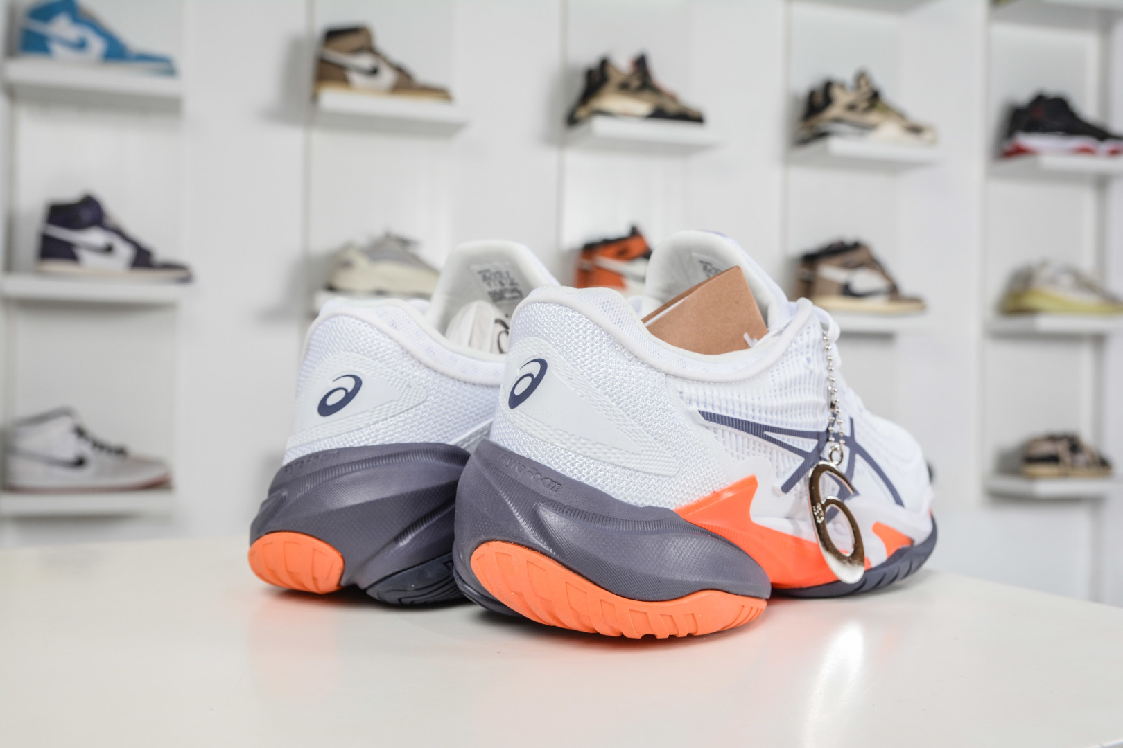 ASICS亚瑟士网球鞋小德球鞋 COURT FF3 NOVAK德约科维奇专业球鞋 专业跑步鞋鞋减震助弹防滑气跑步鞋 1041A370-104 ASICS亚瑟士网球鞋小德球鞋 COURT FF3 NOVAK德约科维奇专业球鞋 专业跑步鞋鞋减震助弹防滑气跑步鞋 1041A370-104