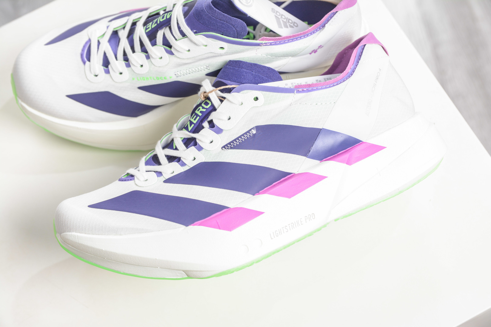 adidas Adizero Adios Pro 4 阿迪达斯马拉松跑步鞋 JR1656 adidas Adizero Adios Pro 4 阿迪达斯马拉松跑步鞋 JR1656