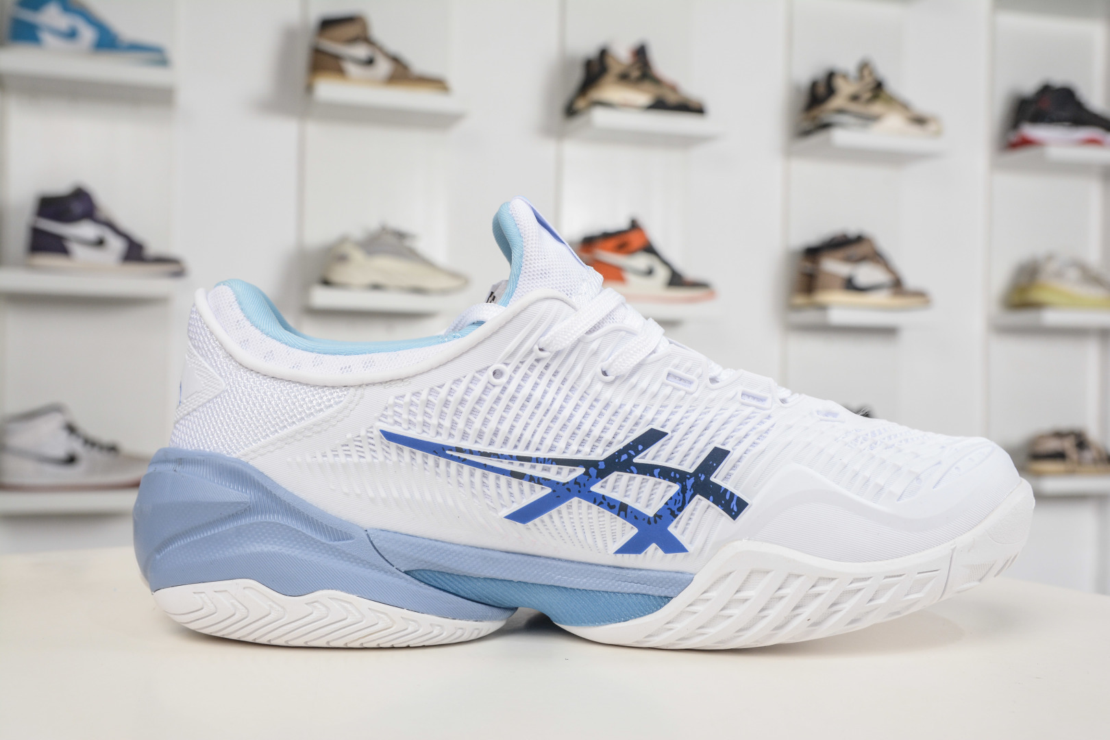 ASICS亚瑟士网球鞋小德球鞋 COURT FF3 NOVAK德约科维奇专业球鞋 1041A522-967-Top High Quatity Cheap Sneakers Fashion Clothing Clothes Bags handbags Shoes of all Brand wholesale With The best Quality And Beautiful Price from China Factory Chinese suppliers wholesaler seller ASICS亚瑟士网球鞋小德球鞋 COURT FF3 NOVAK德约科维奇专业球鞋 1041A522-967