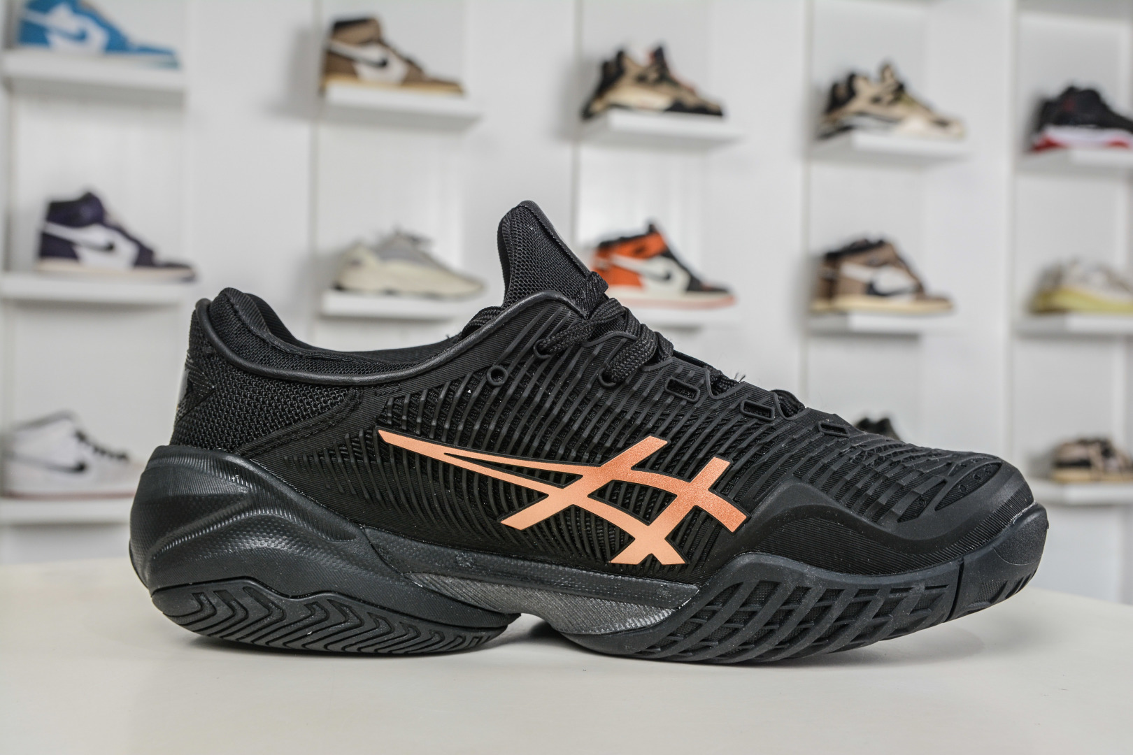 ASICS亚瑟士网球鞋小德球鞋 COURT FF3 NOVAK德约科维奇专业球鞋 1041A527-960 ASICS亚瑟士网球鞋小德球鞋 COURT FF3 NOVAK德约科维奇专业球鞋 1041A527-960