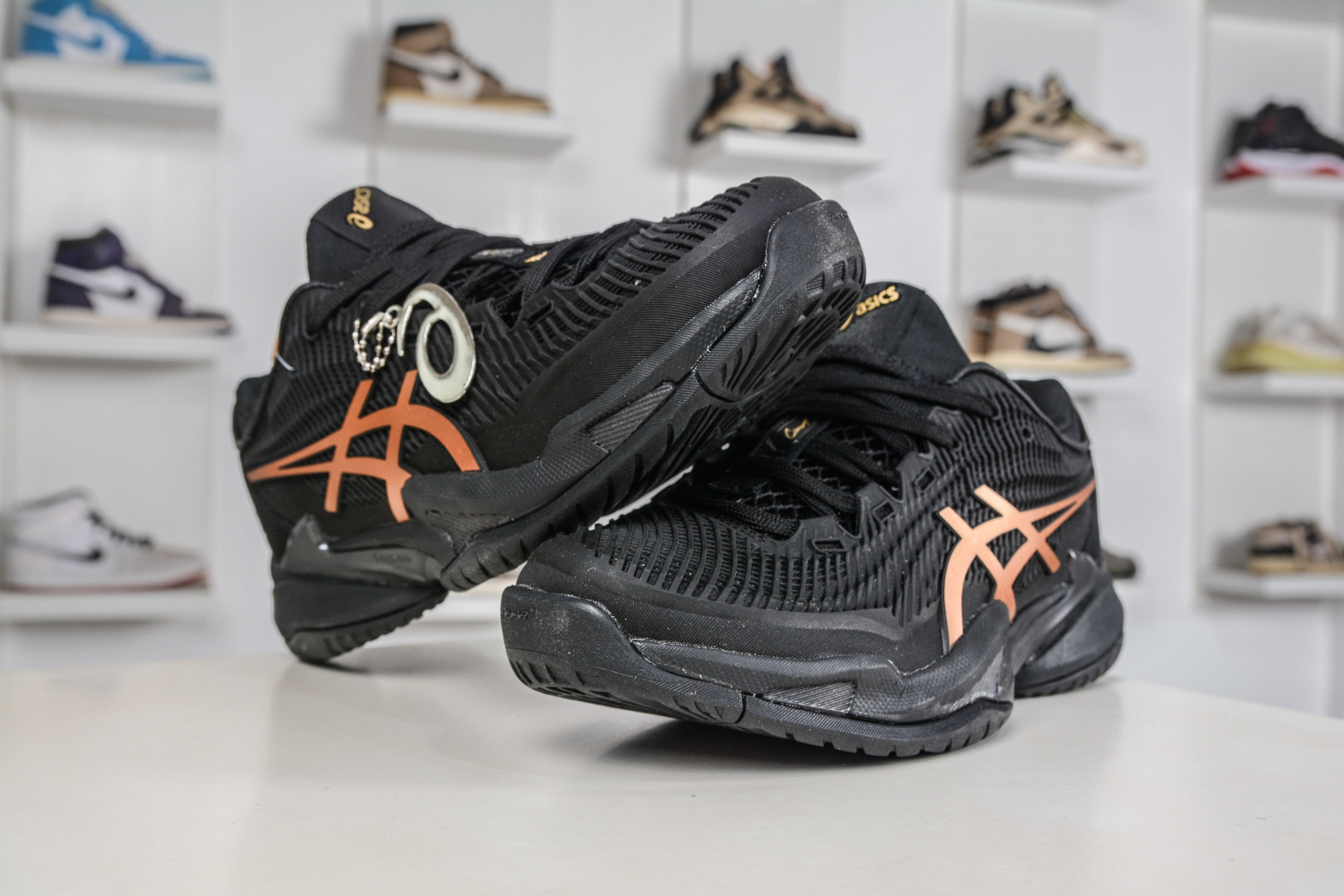 ASICS亚瑟士网球鞋小德球鞋 COURT FF3 NOVAK德约科维奇专业球鞋 1041A527-960 ASICS亚瑟士网球鞋小德球鞋 COURT FF3 NOVAK德约科维奇专业球鞋 1041A527-960