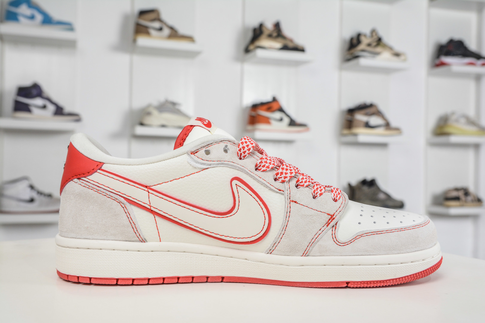 TS x Air Jordan x DIOR AJ1 Low 倒钩低帮迪奥马年限定联名-风祥云纹 JW1188-178 TS x Air Jordan x DIOR AJ1 Low 倒钩低帮迪奥马年限定联名-风祥云纹 JW1188-178