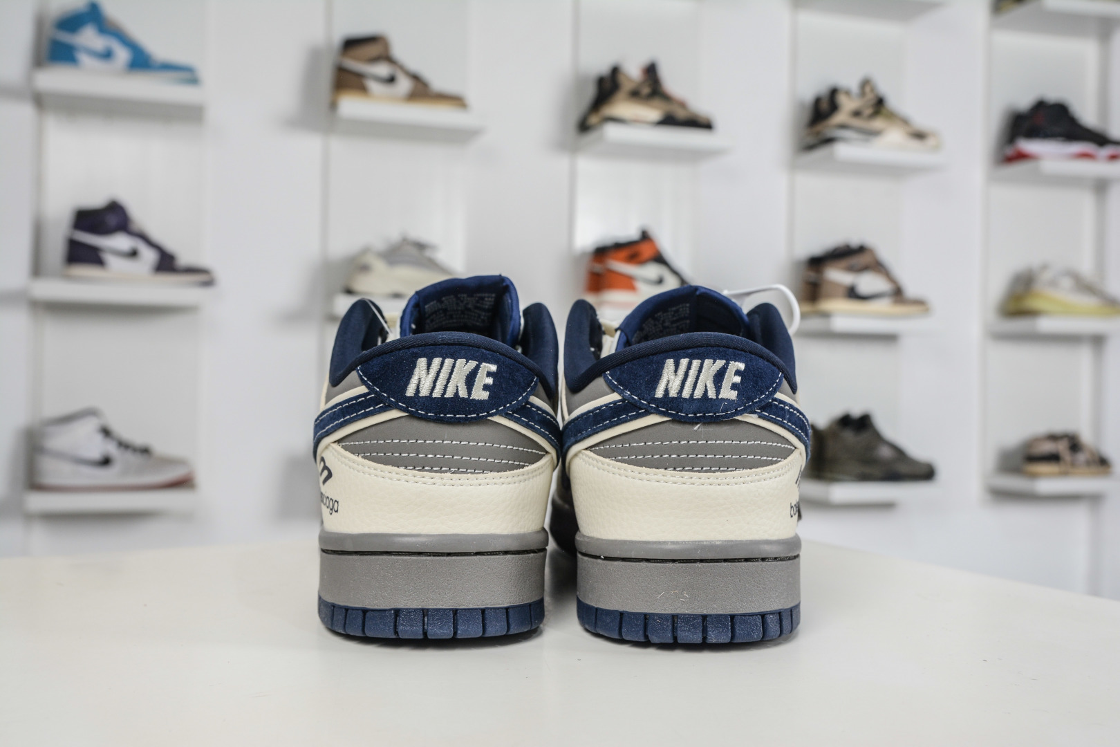 270 Nike SB Dunk Low x Balenciaga 巴黎世家联名-米灰深蓝 TX1688-020-Chinese UA Cheap High Quatity Brand Clothes Bags handbags Sneakers wholesale wholesaler seller from China Factory suppliers Fashion Clothing Shoes best Quality Beautiful Price 270 Nike SB Dunk Low x Balenciaga 巴黎世家联名-米灰深蓝 TX1688-020